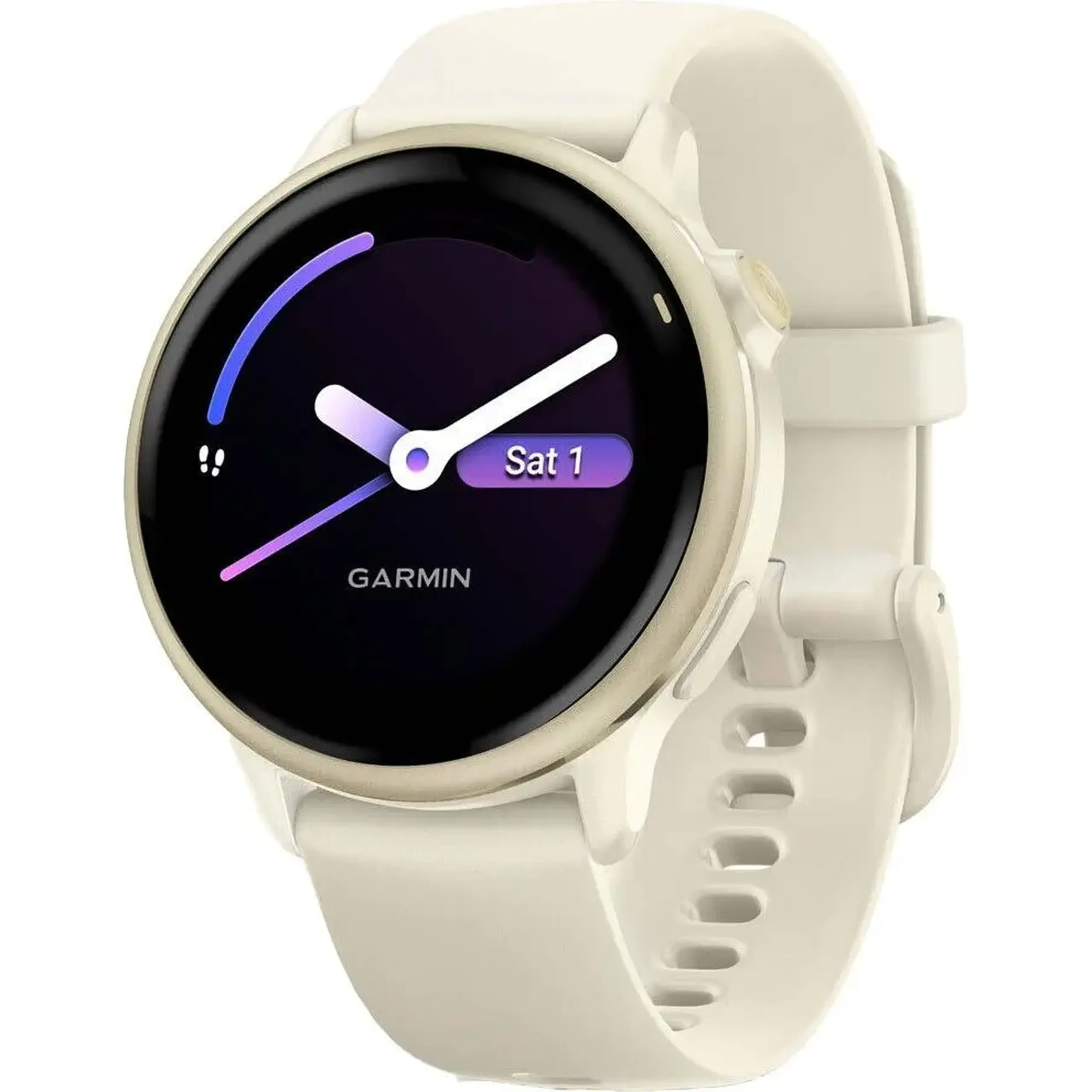 Ceas inteligent Garmin Vivoactive 6 Bone / Lunar Gold