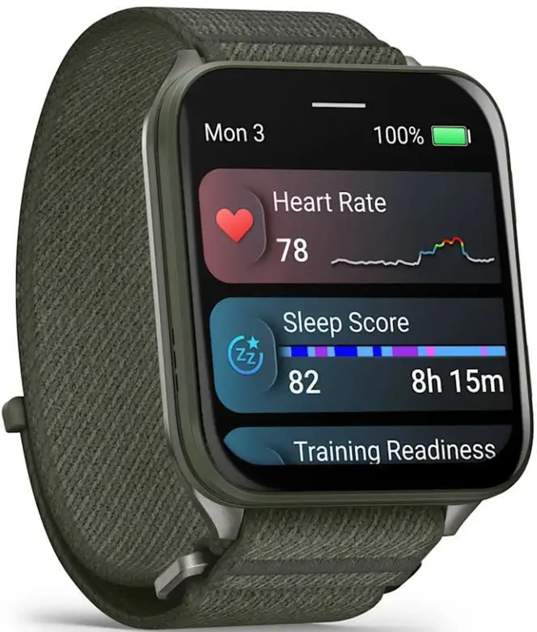 Ceas inteligent Garmin Venu X1 Moss (010-02980-03)