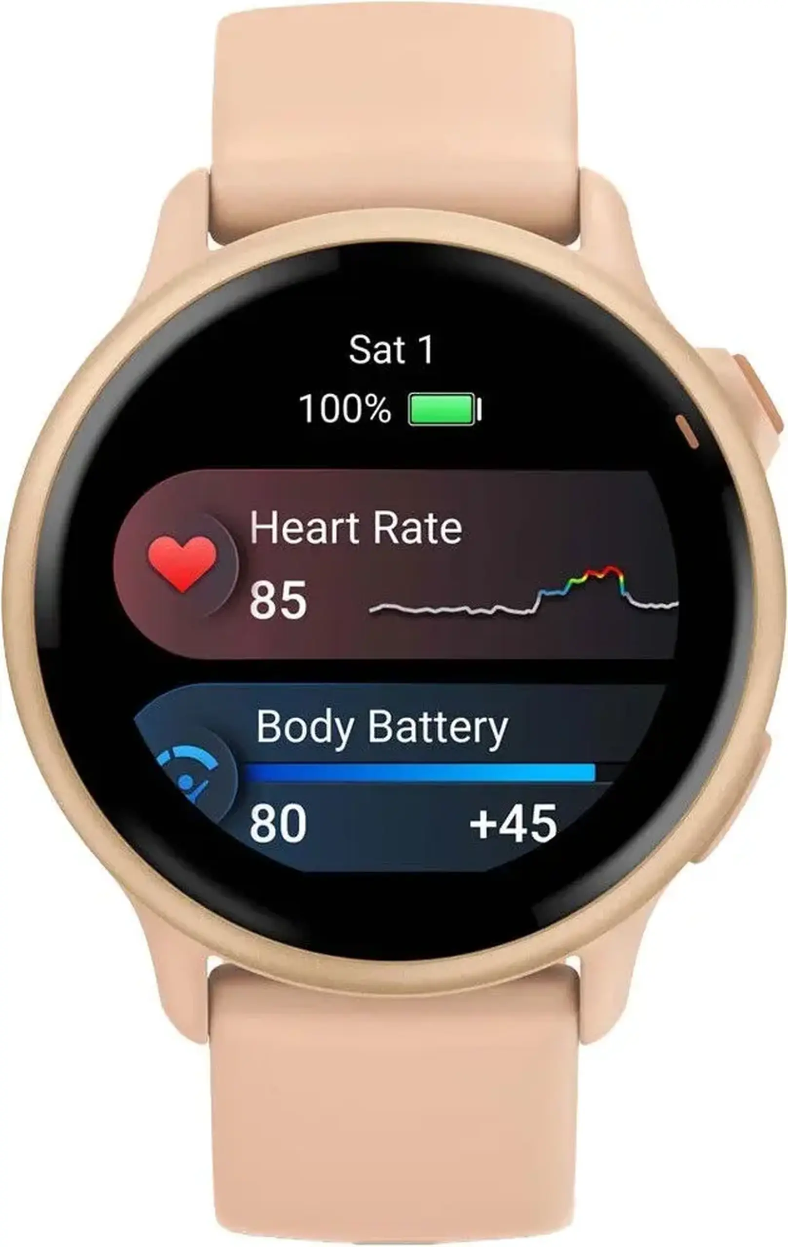 Ceas inteligent Garmin Vivoactive 6 Pink Dawn / Pink Dawn Metallic