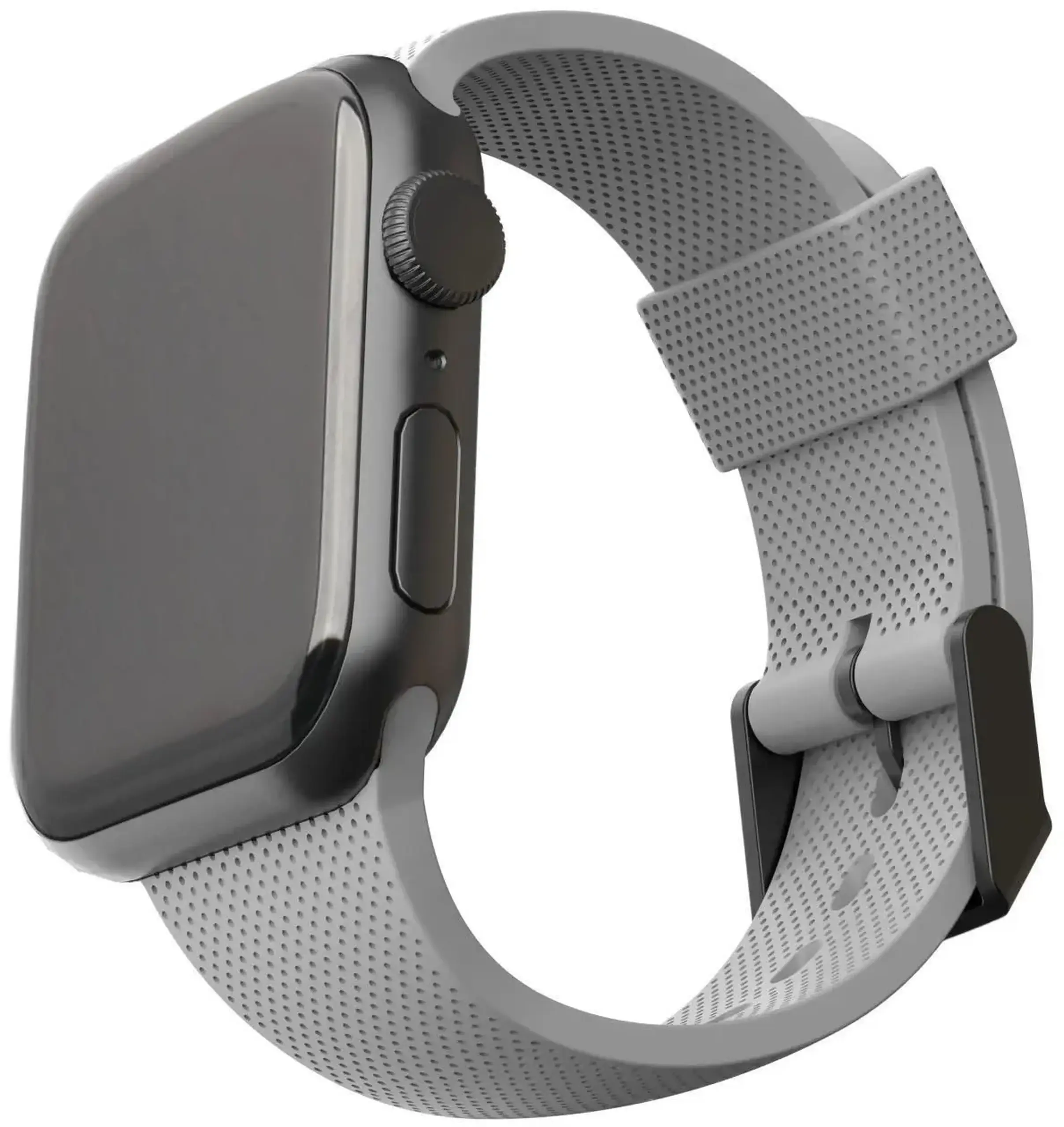 Curea UAG 19249K313030, Apple Watch 44/42 Dot Silicone Strap, Grey