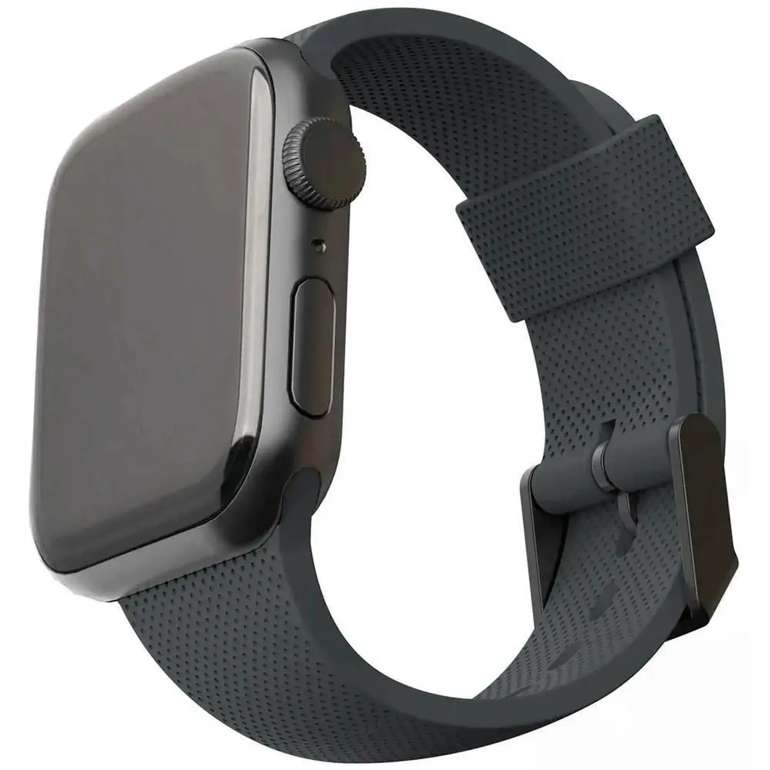 Curea UAG 19249K314040, Apple Watch 44/42 Dot Silicone Strap, Black