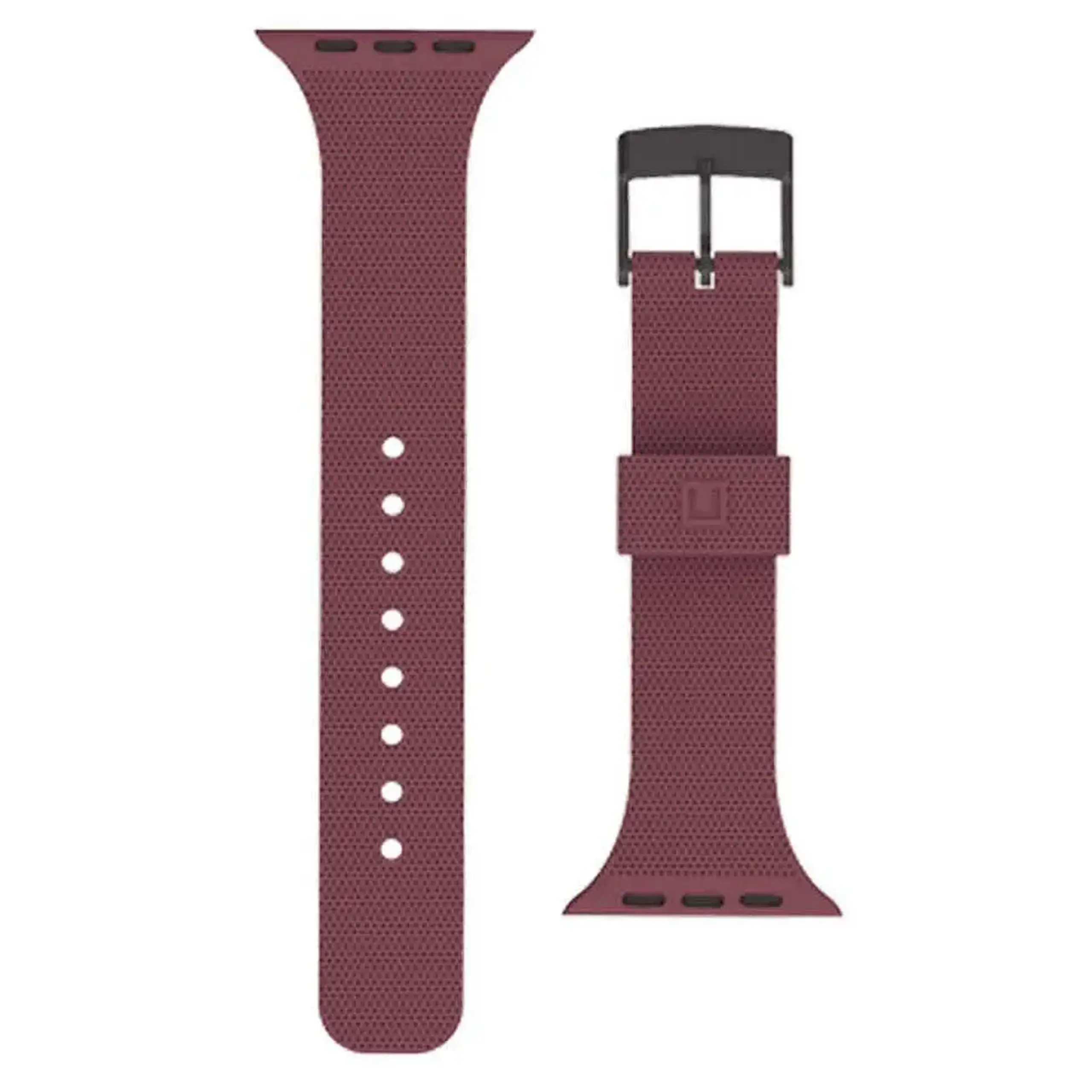 Curea UAG 19249K314747, Apple Watch 44/42 Dot Silicone Strap, Aubergine