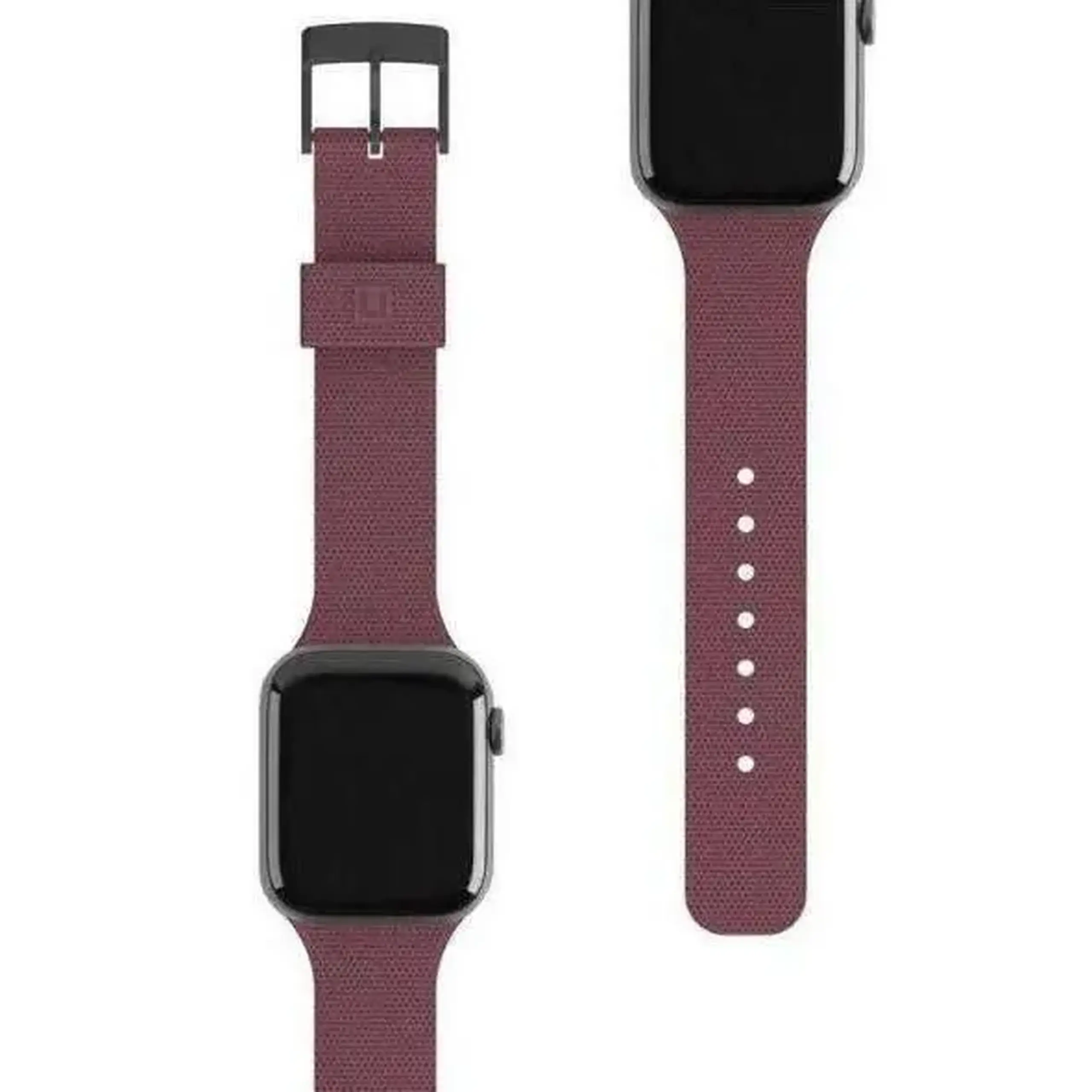 Curea UAG 19249K314747, Apple Watch 44/42 Dot Silicone Strap, Aubergine