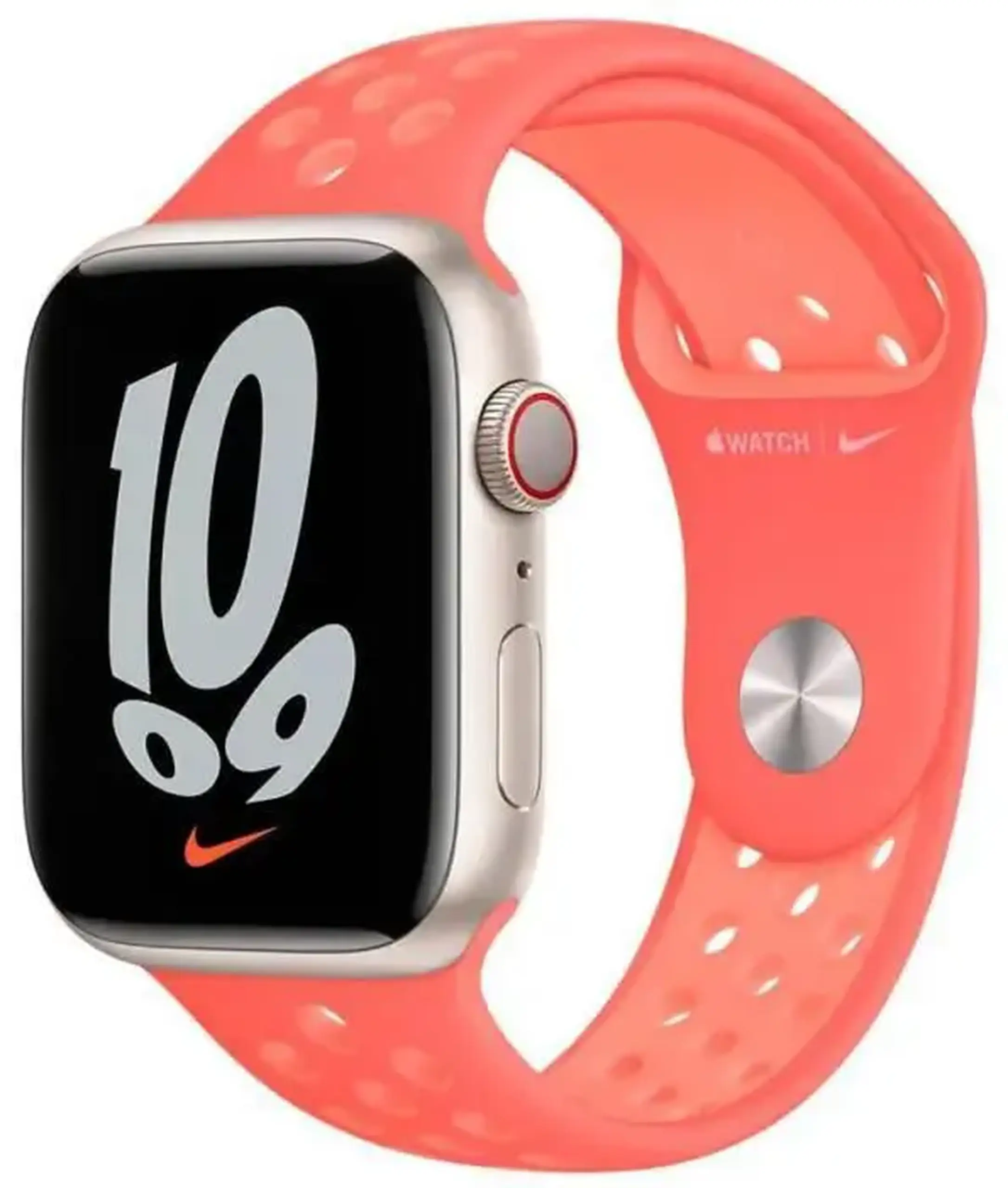 Curea Apple 45mm Magic Ember/Crimson Bliss Nike Sport Band, ML8A3ZM/A