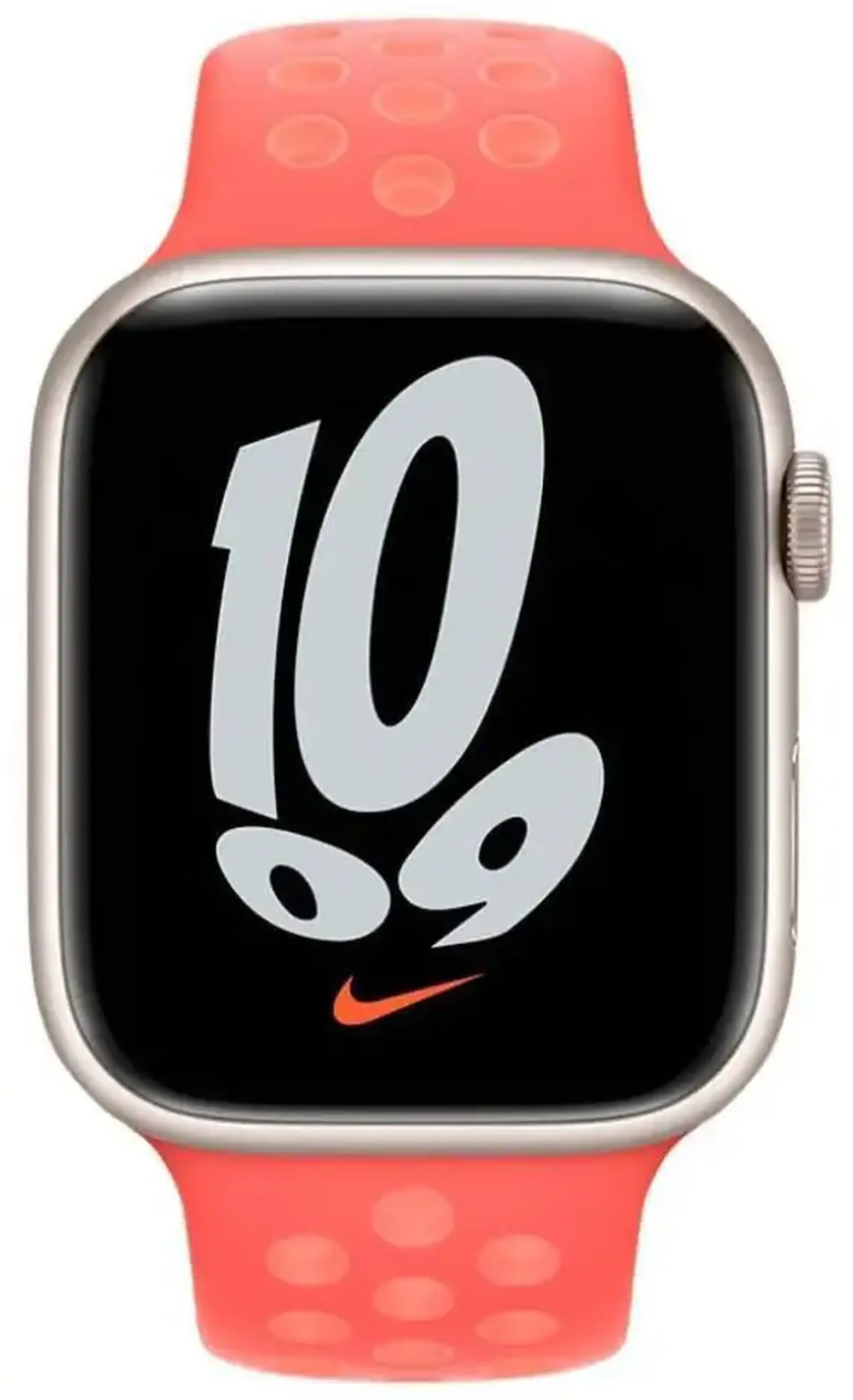 Curea Apple 45mm Magic Ember/Crimson Bliss Nike Sport Band, ML8A3ZM/A