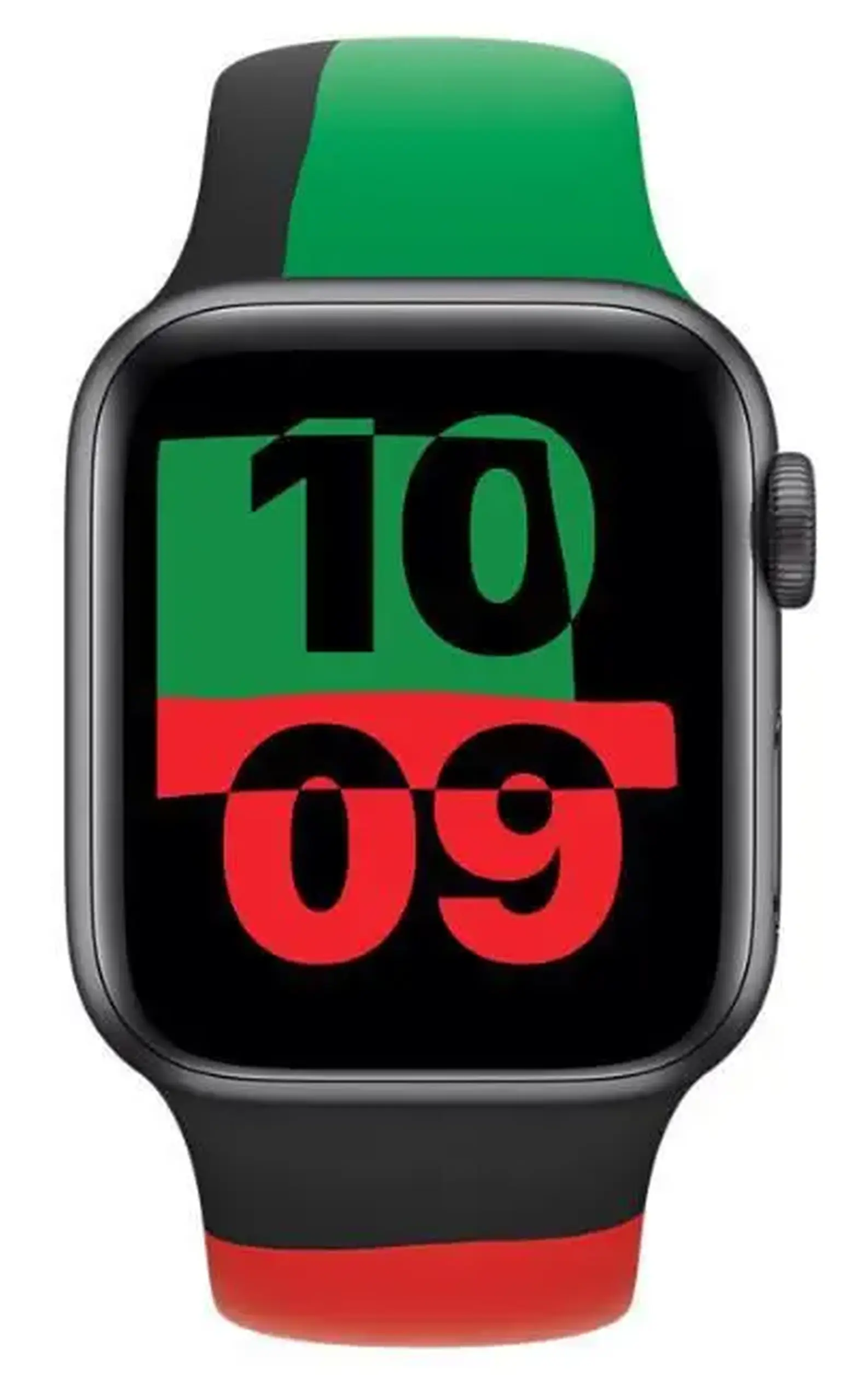 Curea Apple 40mm Black Unity Sport M/L MUQ63