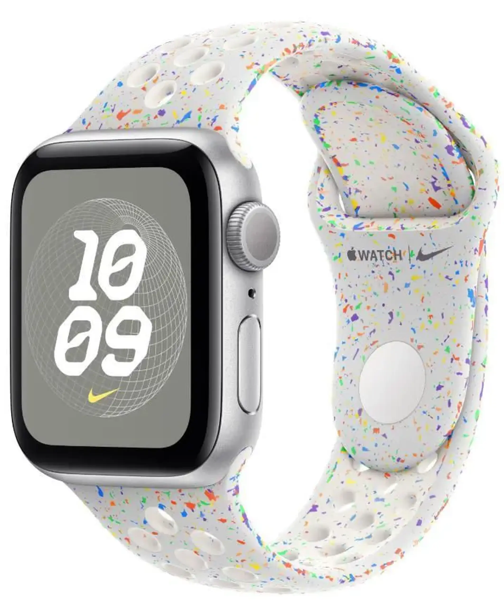Curea Apple 42mm Pure Platinum Nike Sport Band - S/M MYJM3