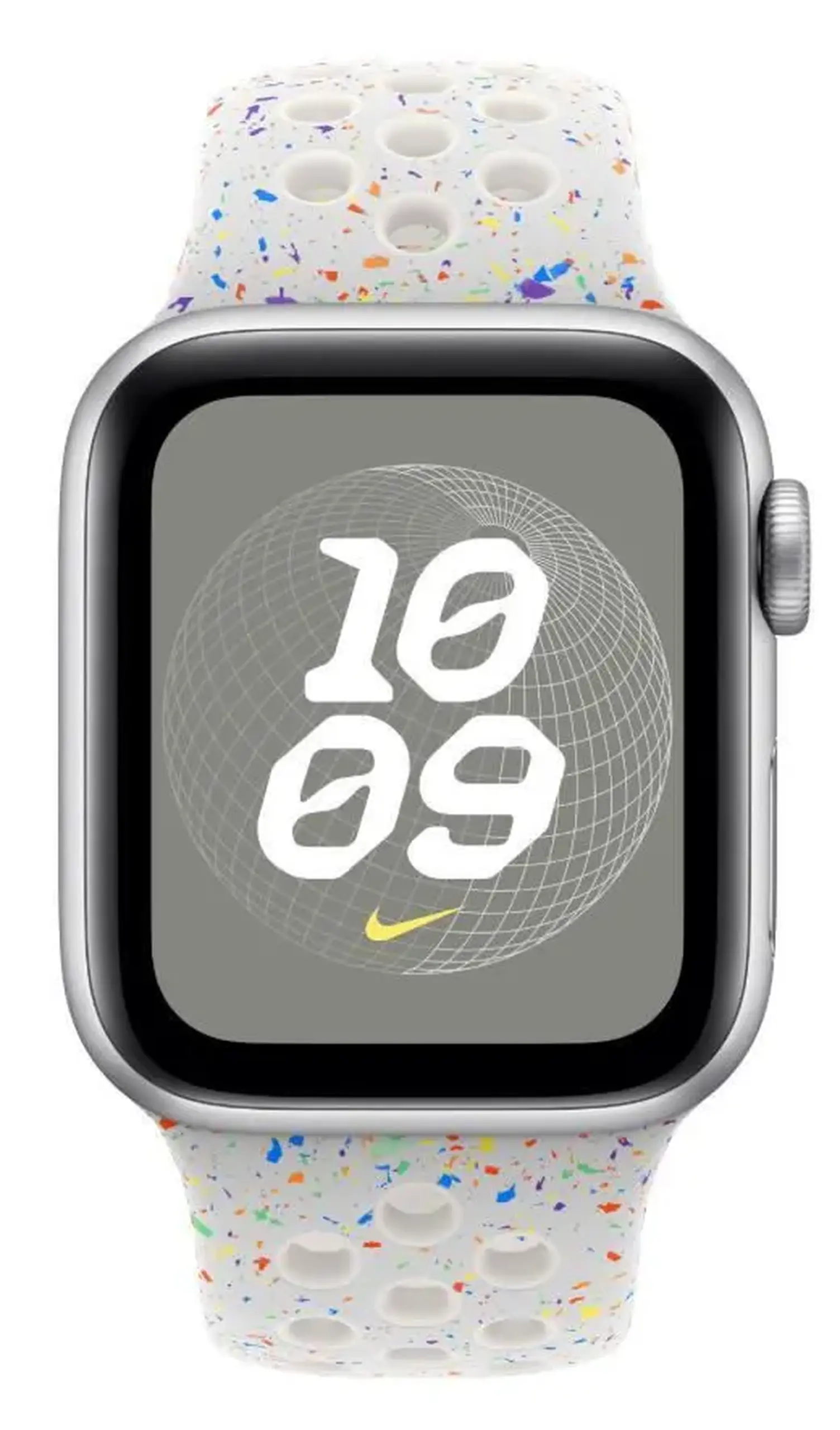 Curea Apple 42mm Pure Platinum Nike Sport Band - S/M MYJM3