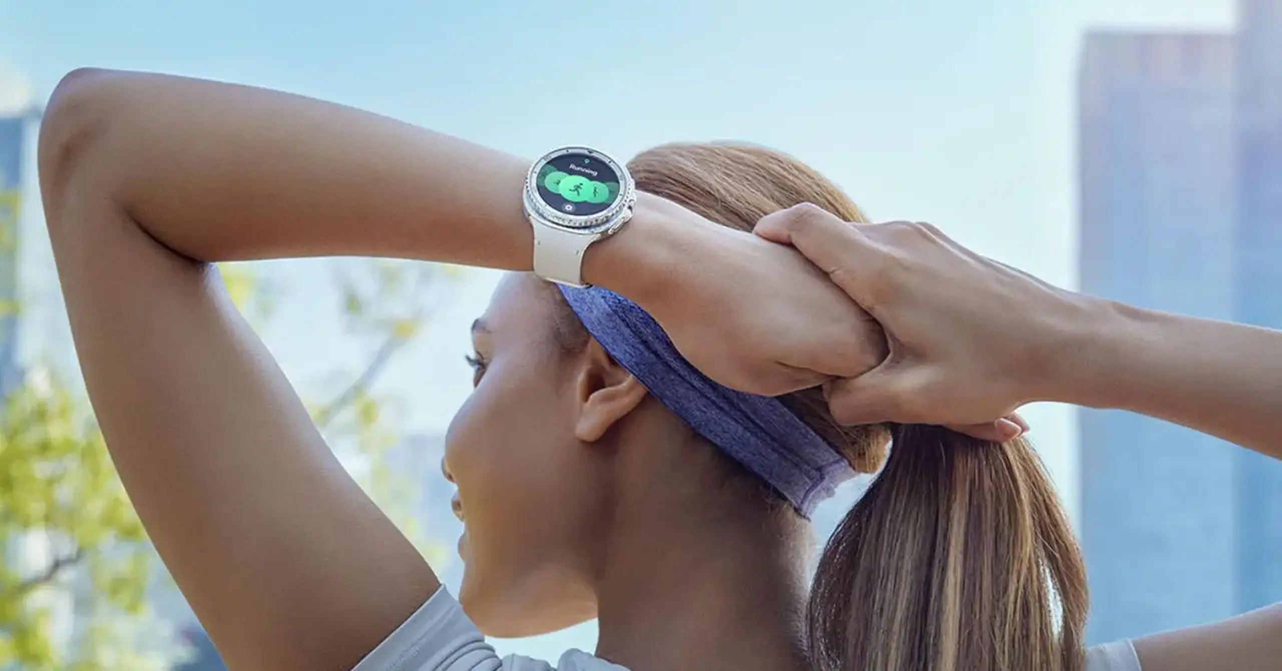 Curea Samsung ET-SNL32 Galaxy Watch8 Sporta Band (S/M)