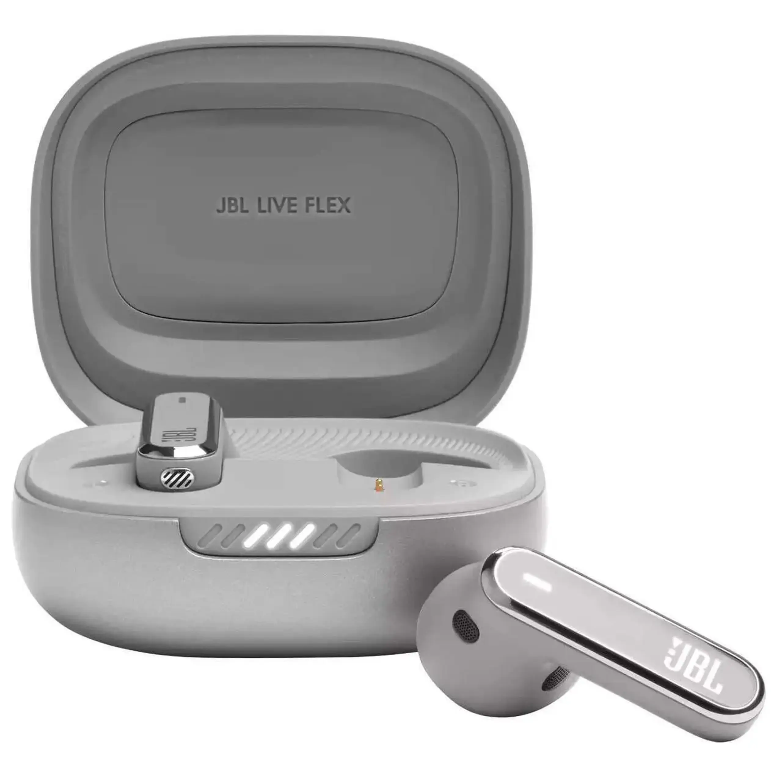 Căști fără fir JBL Live Flex Silver