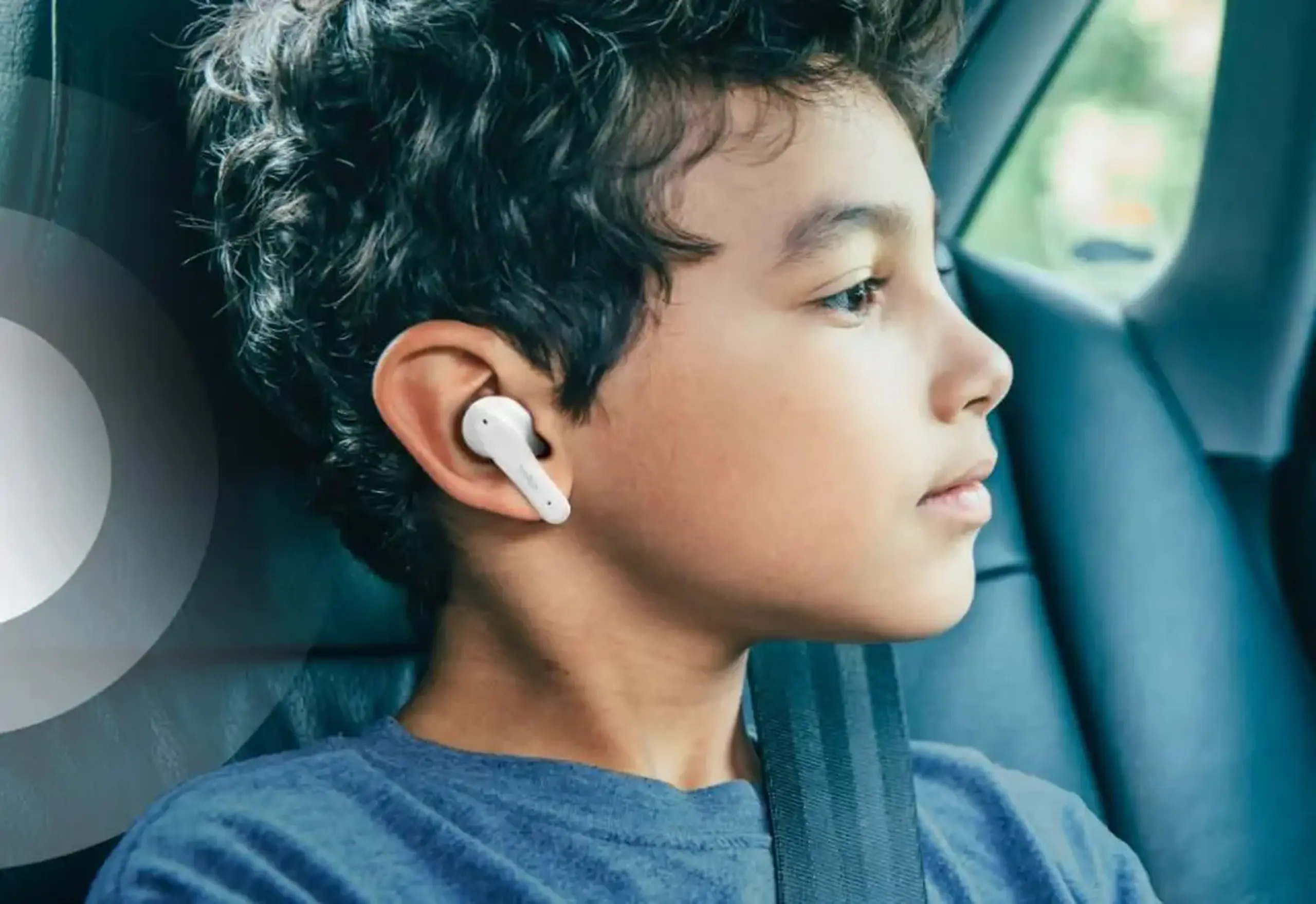 Căști fără fir Belkin SoundForm Nano White PAC003BTWH