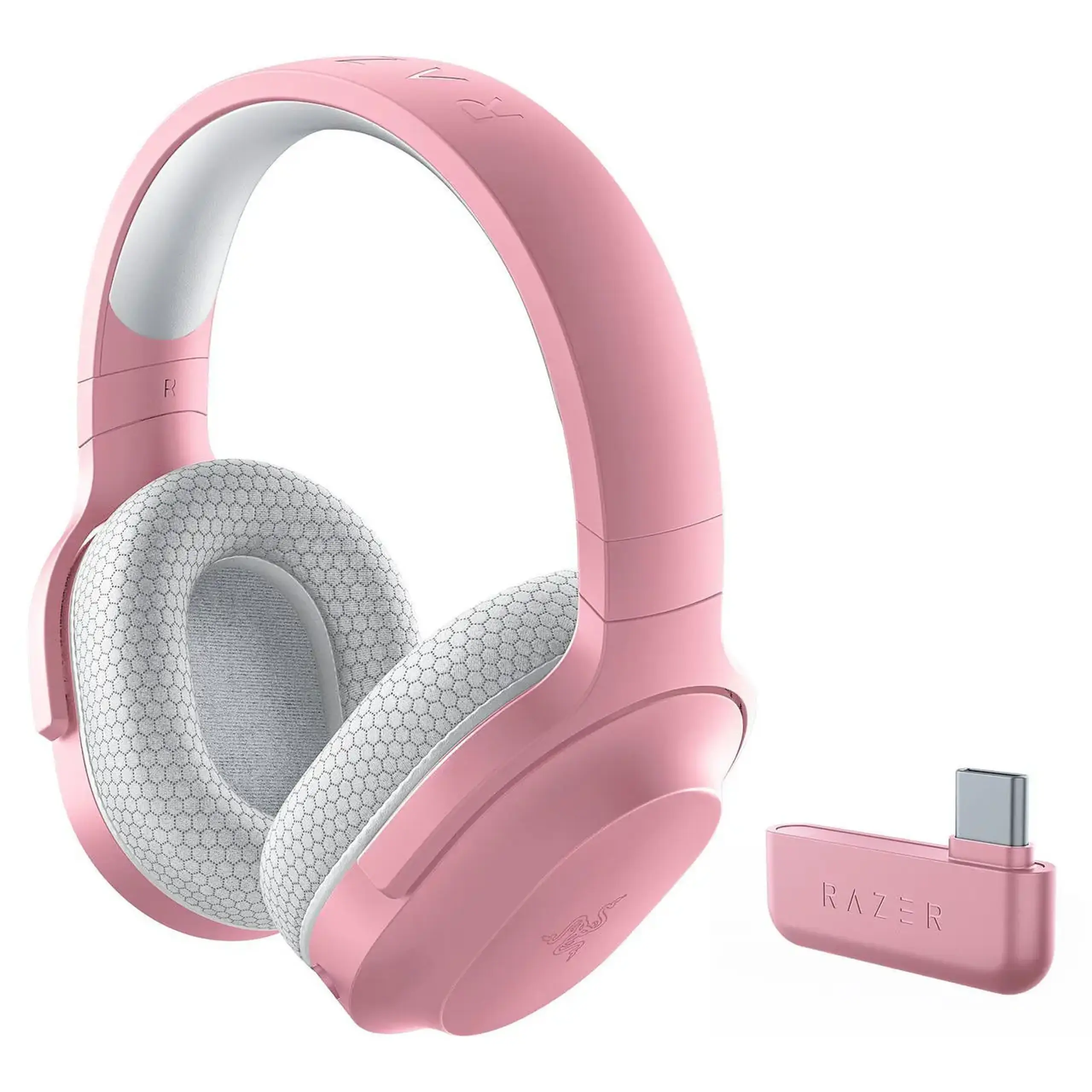 Căști fără fir Razer RZ04-04430300-R3M1 Headset Barracuda X (2022) Quartz Pink