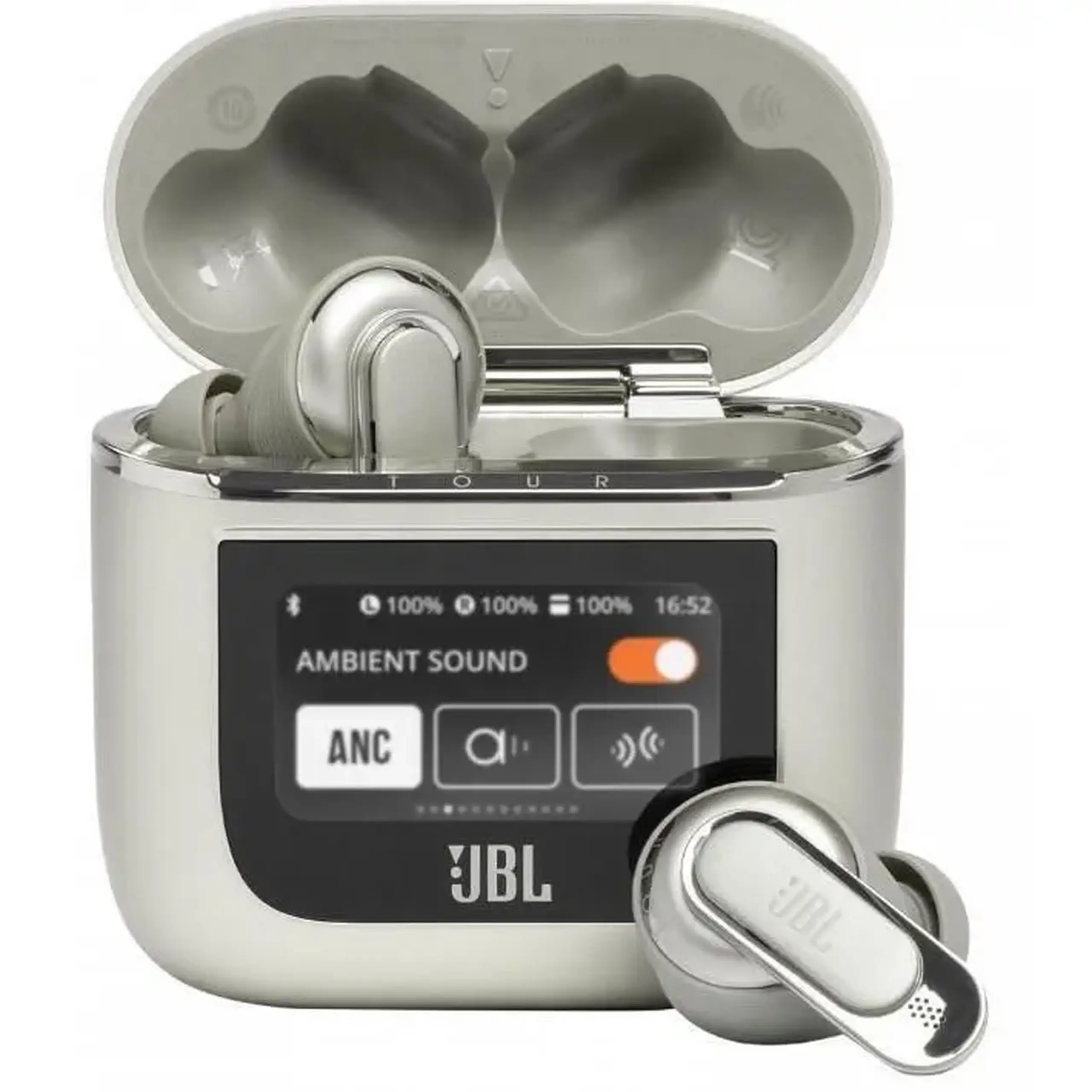 Căști fără fir JBL Tour Pro 2 Champagne