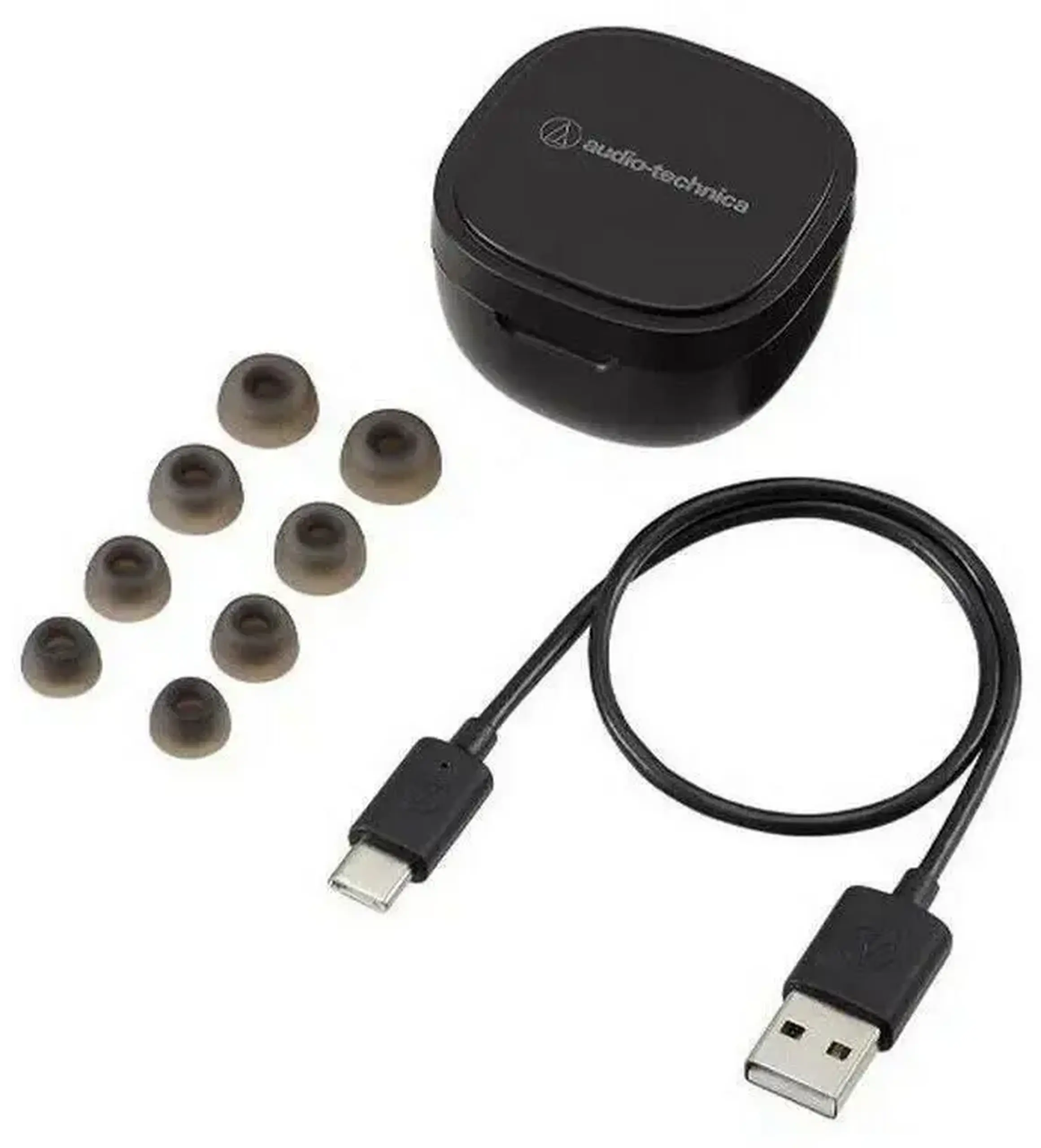 Căști fără fir Audio-Technica ATH-SQ1TWBK