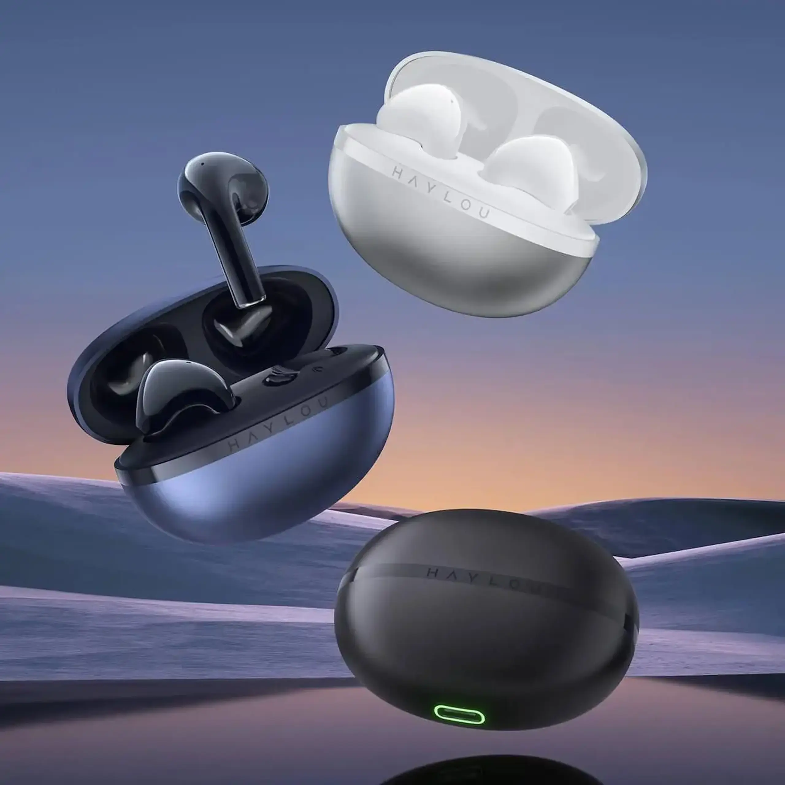 Căști fără fir Haylou by Xiaomi X1 2023 Silver