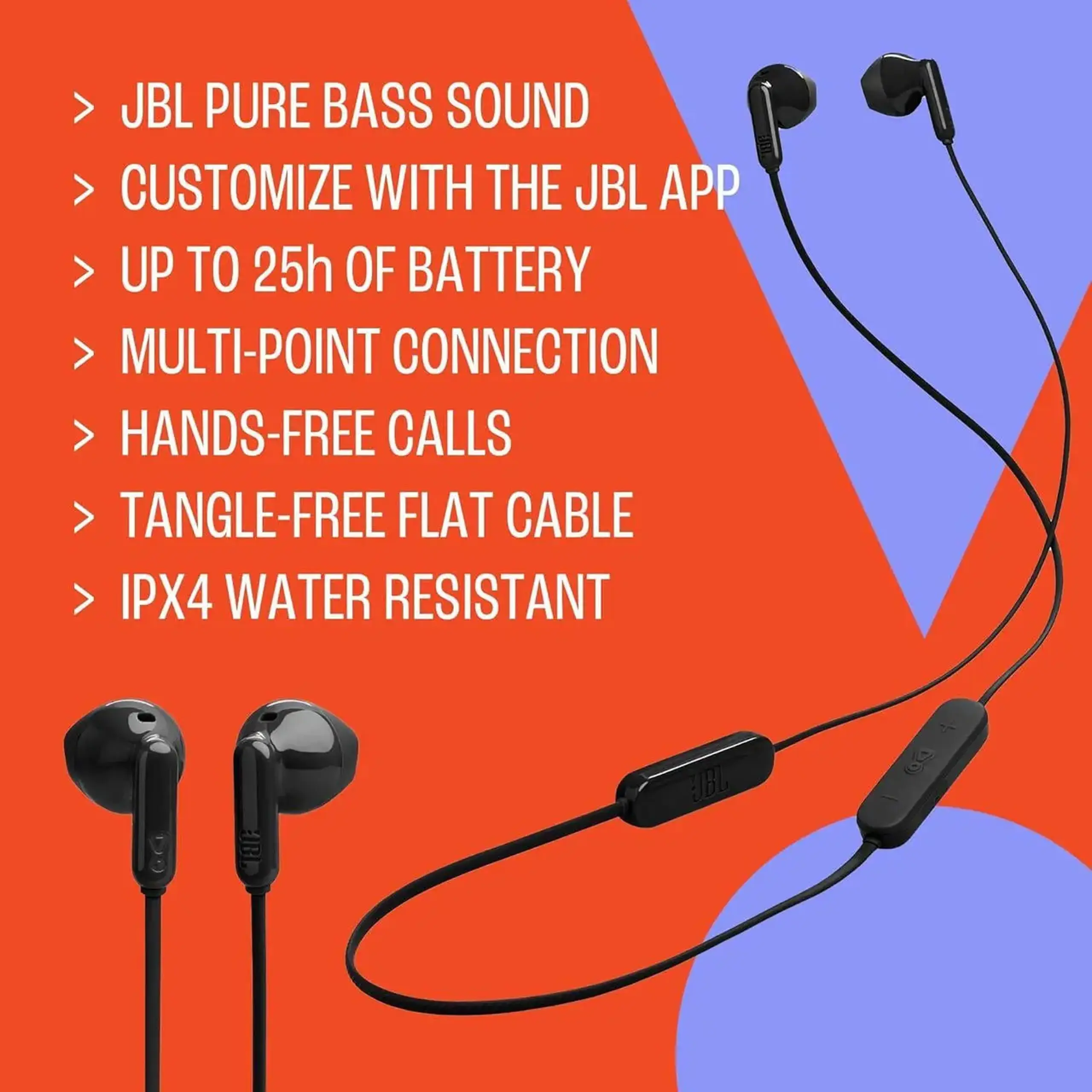 Căști fără fir JBL Tune 235BT White