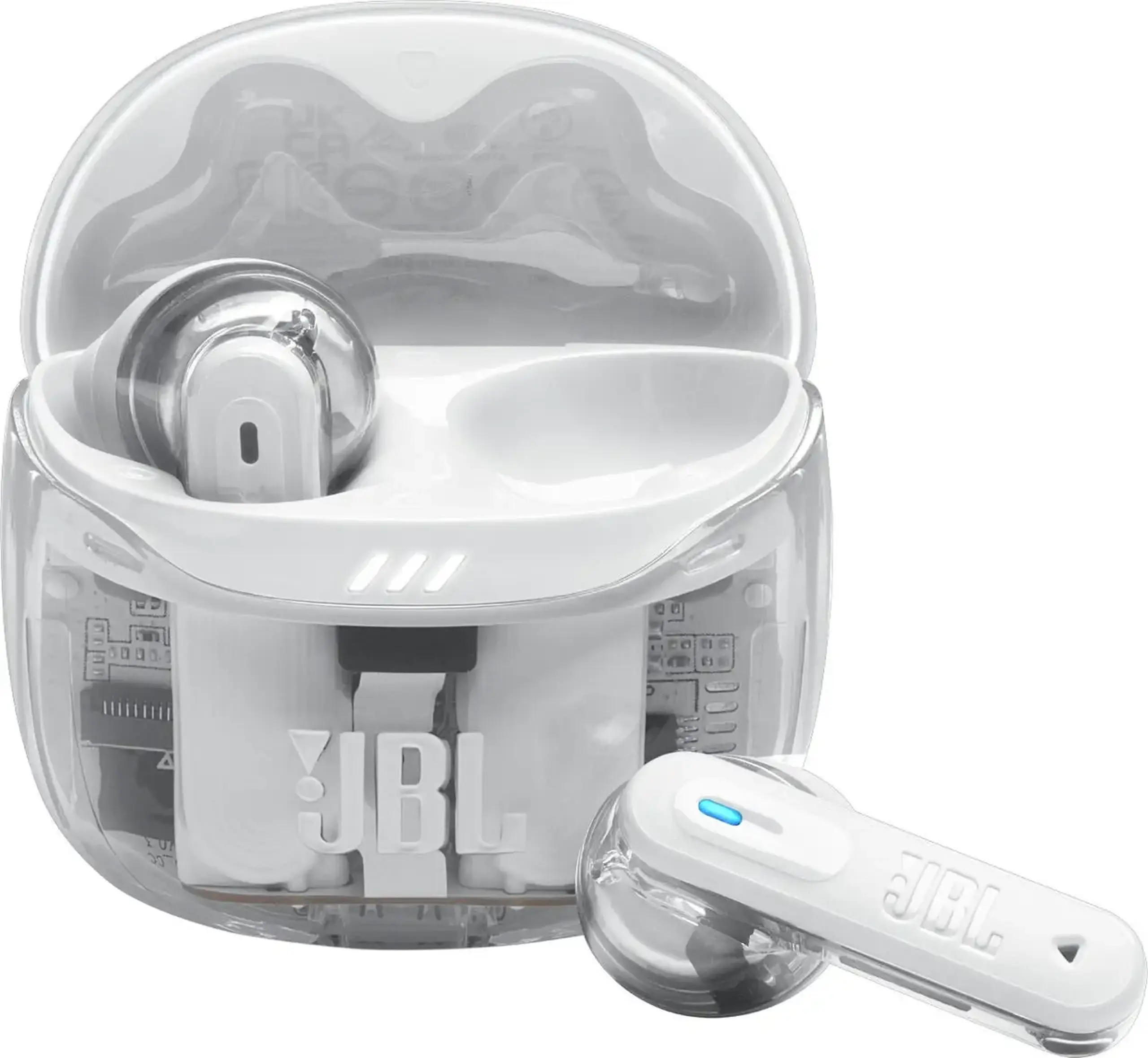 Căști fără fir JBL Tune Flex 2 Ghost White