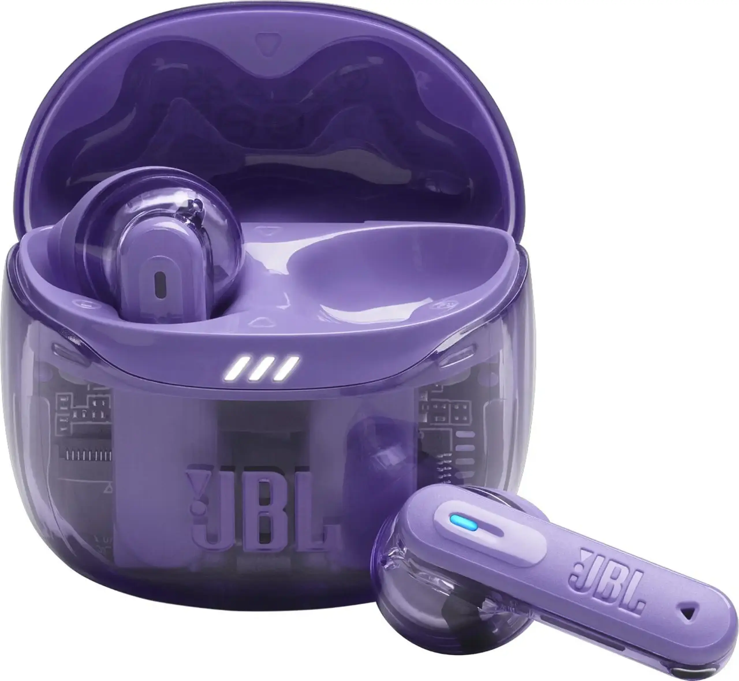 Căști fără fir JBL Tune Flex 2 Ghost Purple