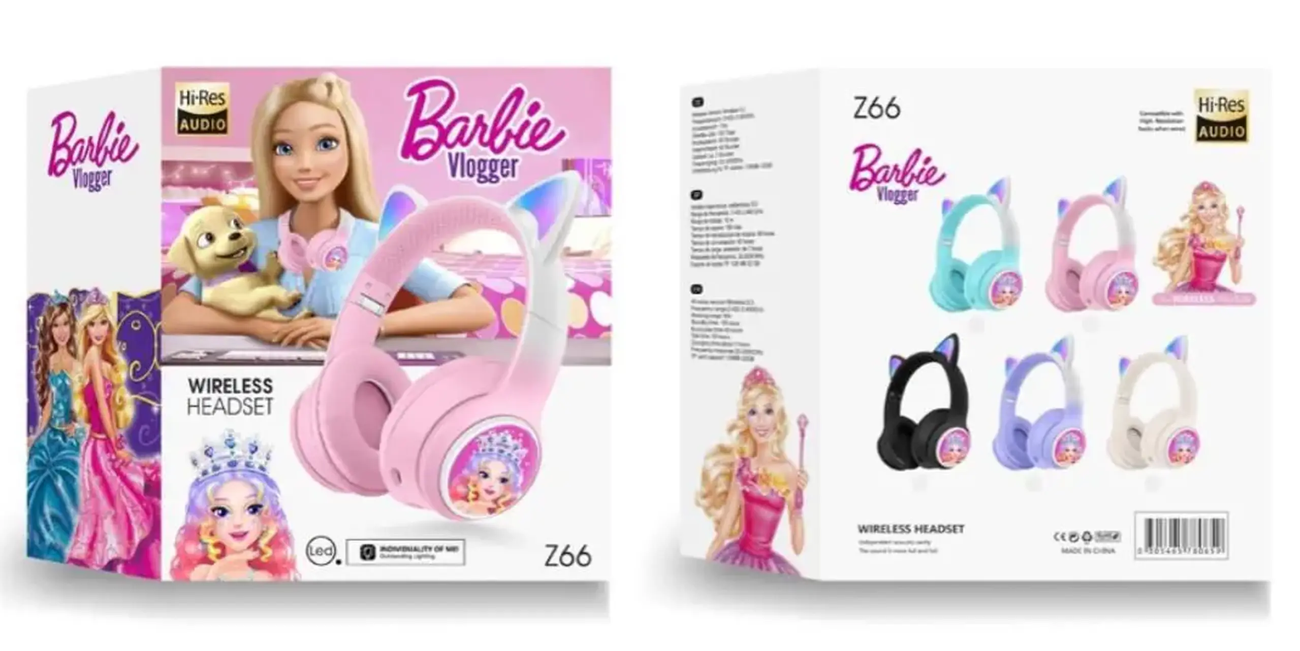 Căști fără fir Musen AKZ-Z66 (Princess), Beige