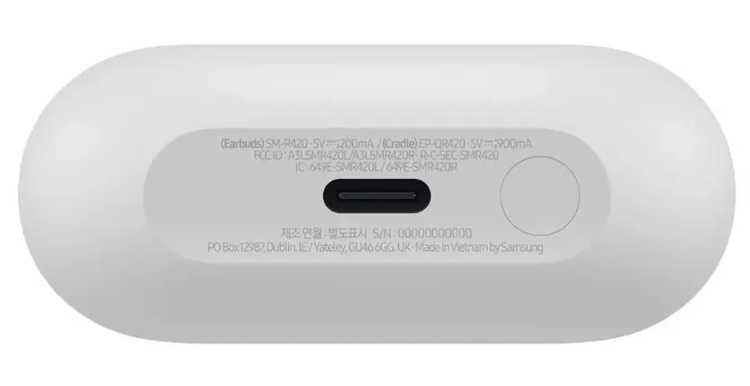 Căști fără fir Samsung R420 Galaxy Buds3 FE Gray