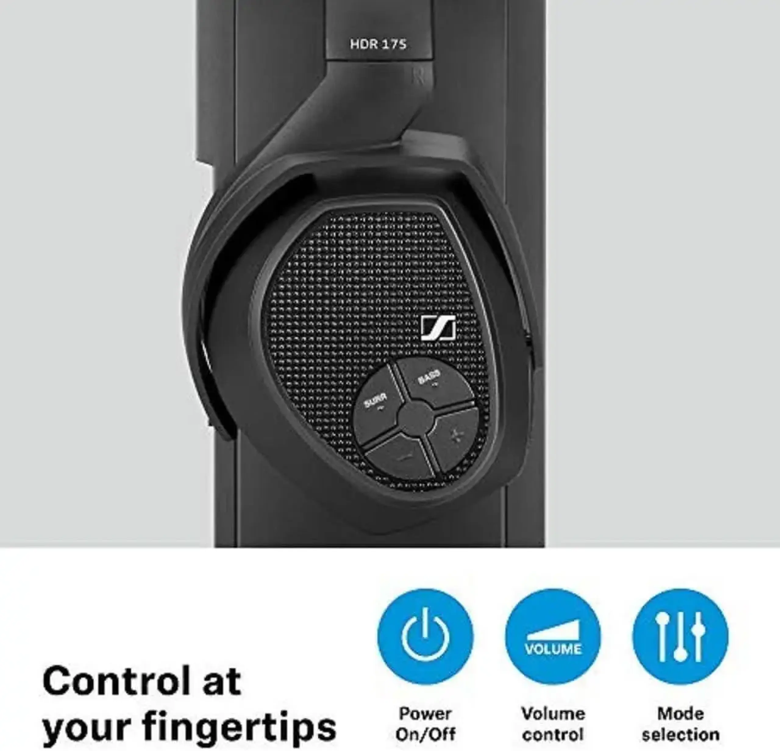 Căști fără fir Sennheiser RS-175U