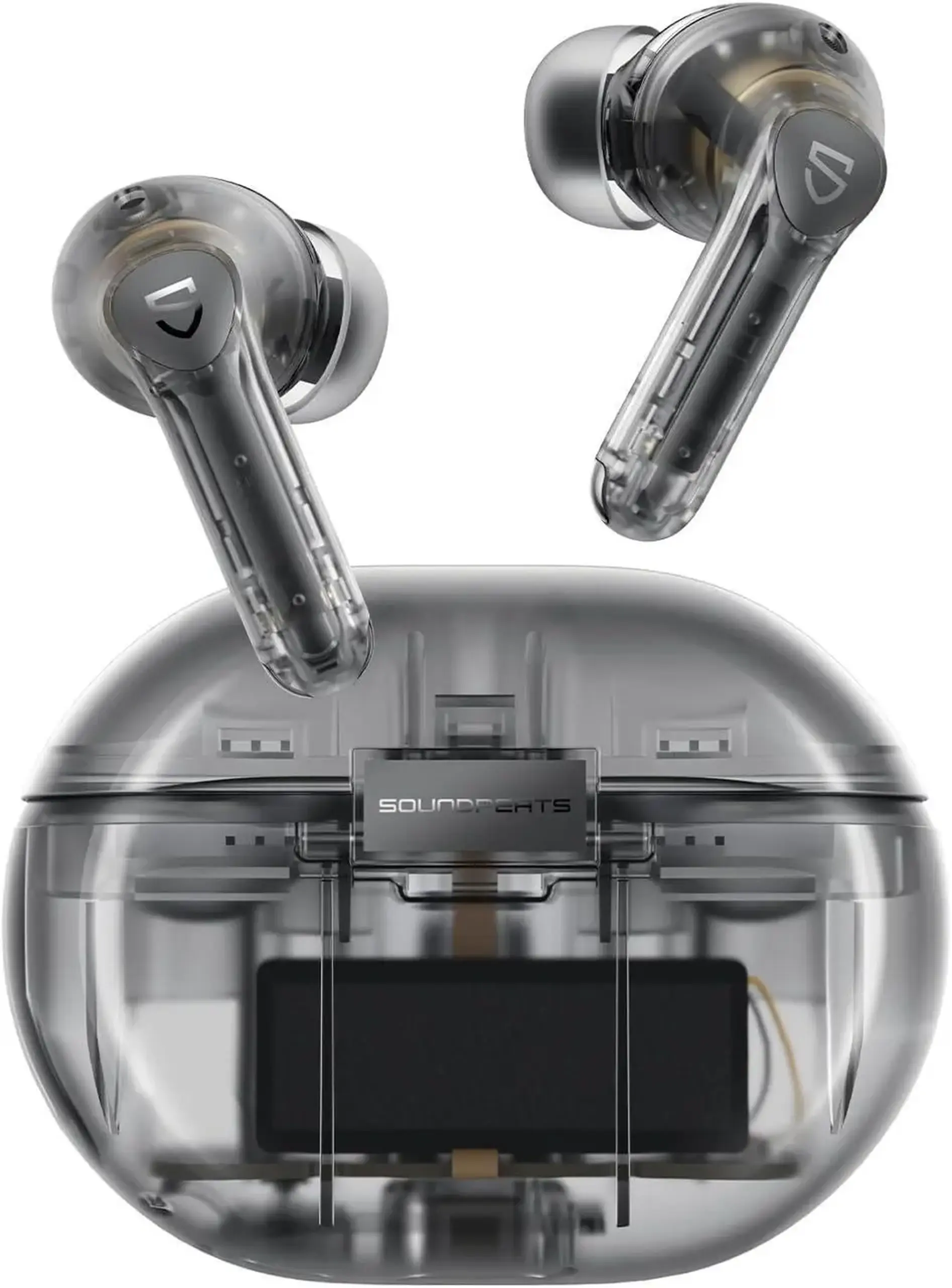 Căști fără fir SoundPeats Air4 Pro Trans-Black