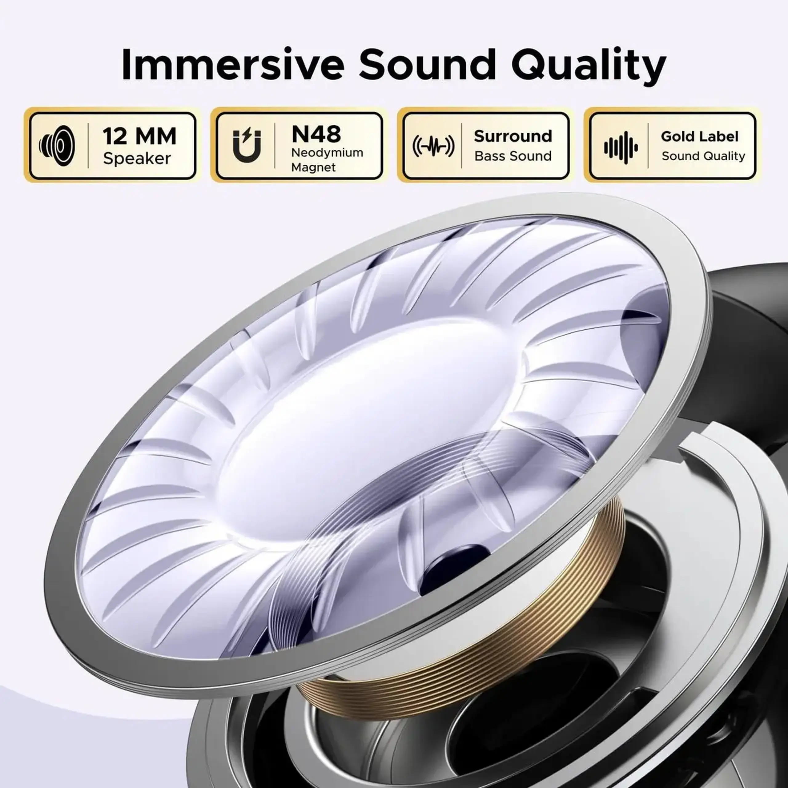 Căști fără fir Ugreen 45785, Open Ear HiTune S3 | WS209, Black