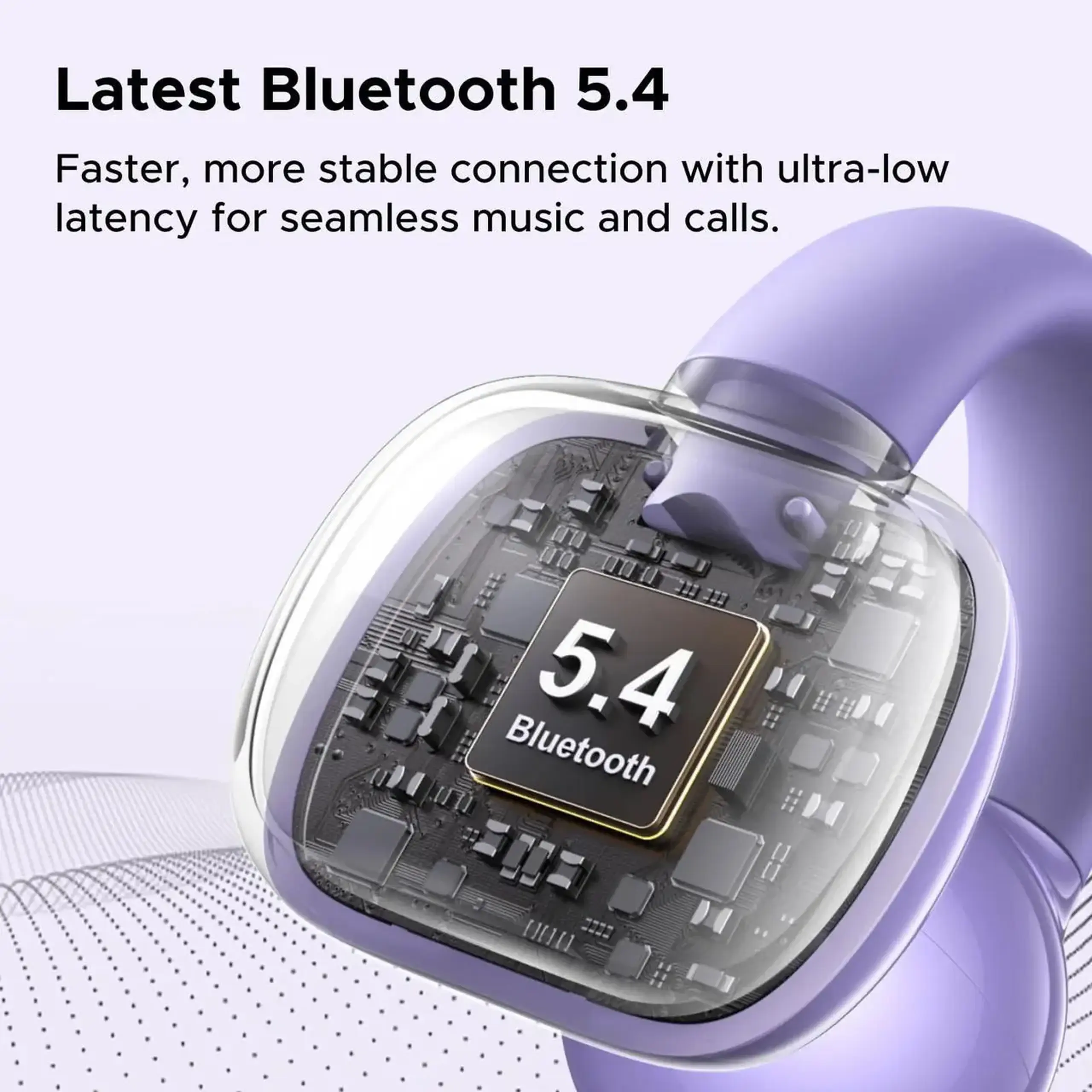 Căști fără fir Ugreen 55430, Open Ear HiTune S3 | WS209, Purple