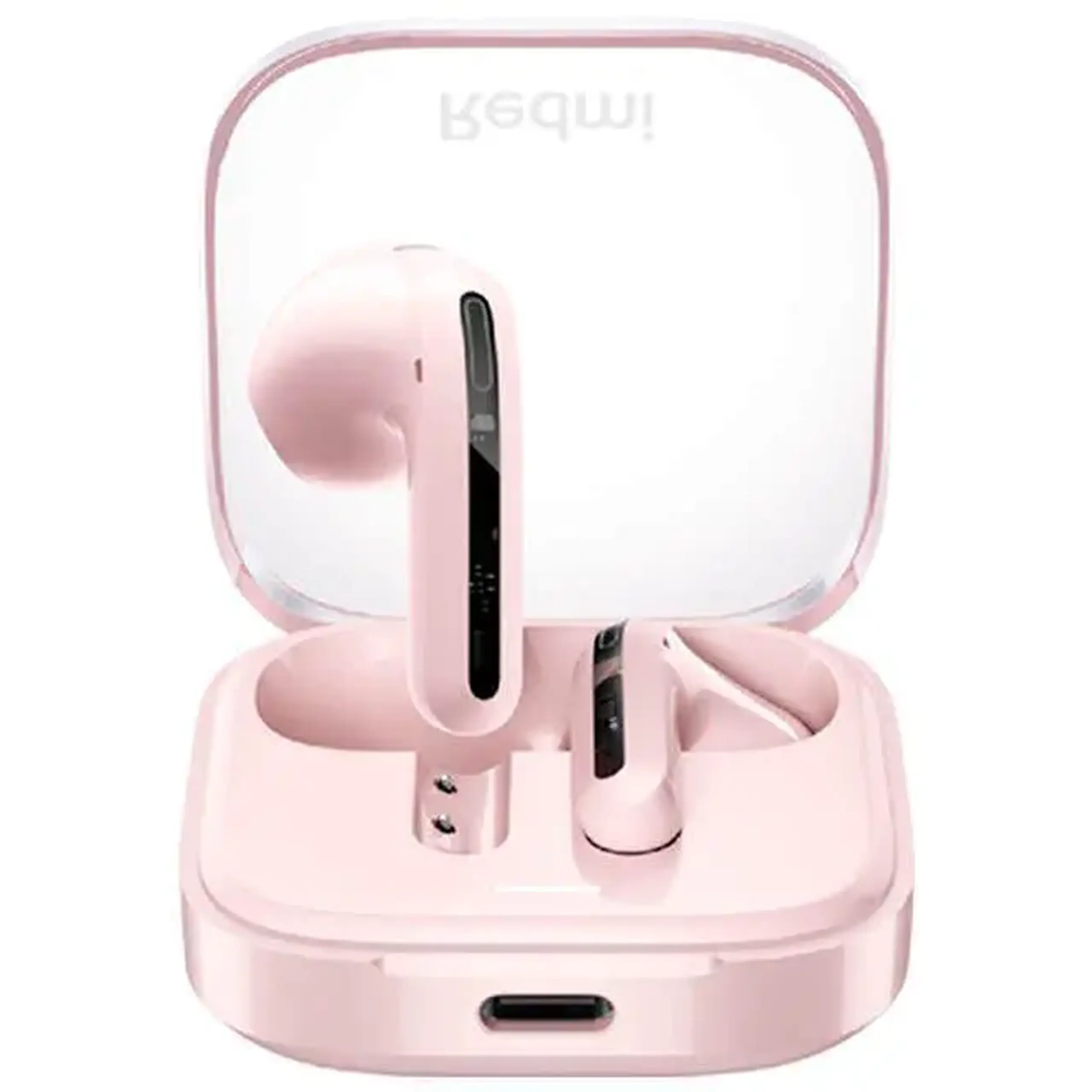 Căști fără fir Xiaomi Redmi Buds 6 Active Transparent Powder Pink