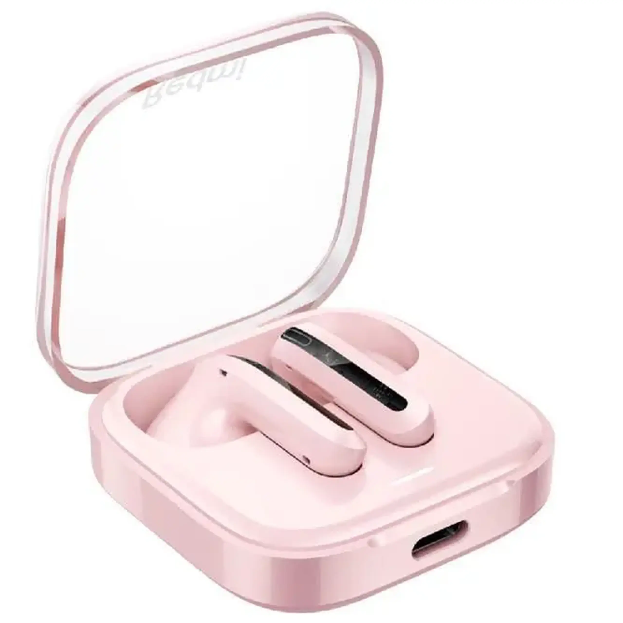 Căști fără fir Xiaomi Redmi Buds 6 Active Transparent Powder Pink
