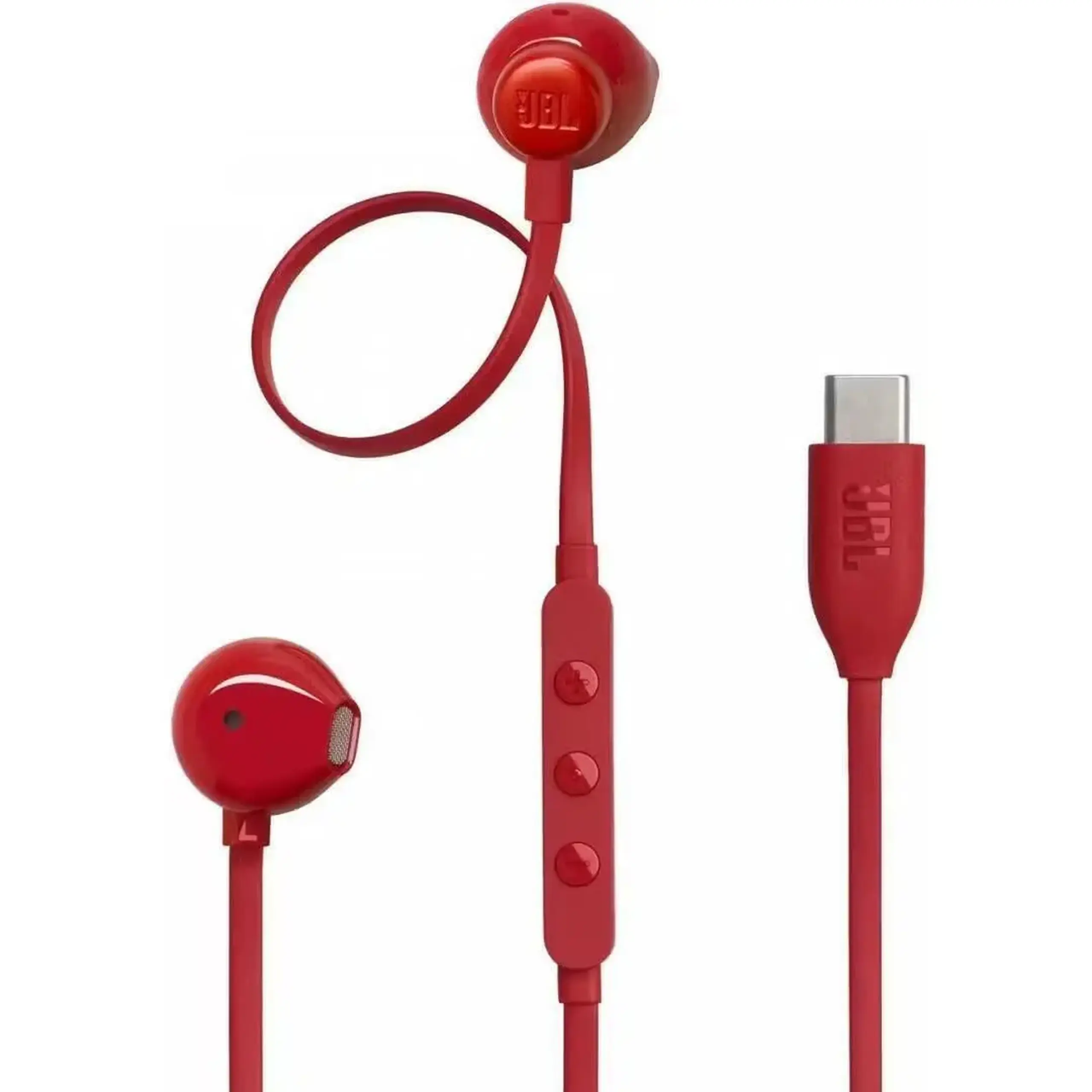 Căști cu fir JBL Tune 305C Red