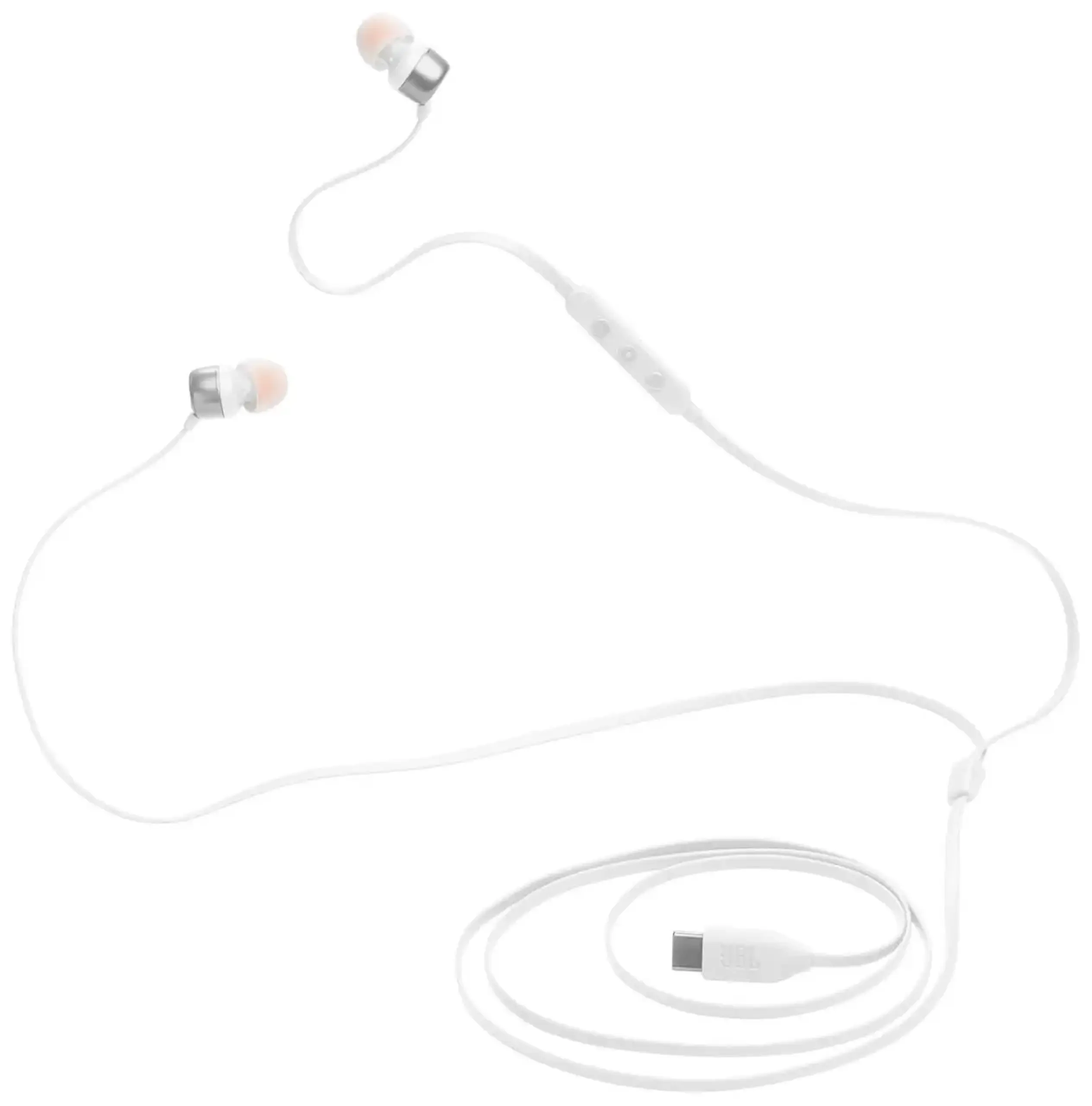 Căști cu fir JBL Tune 310C White