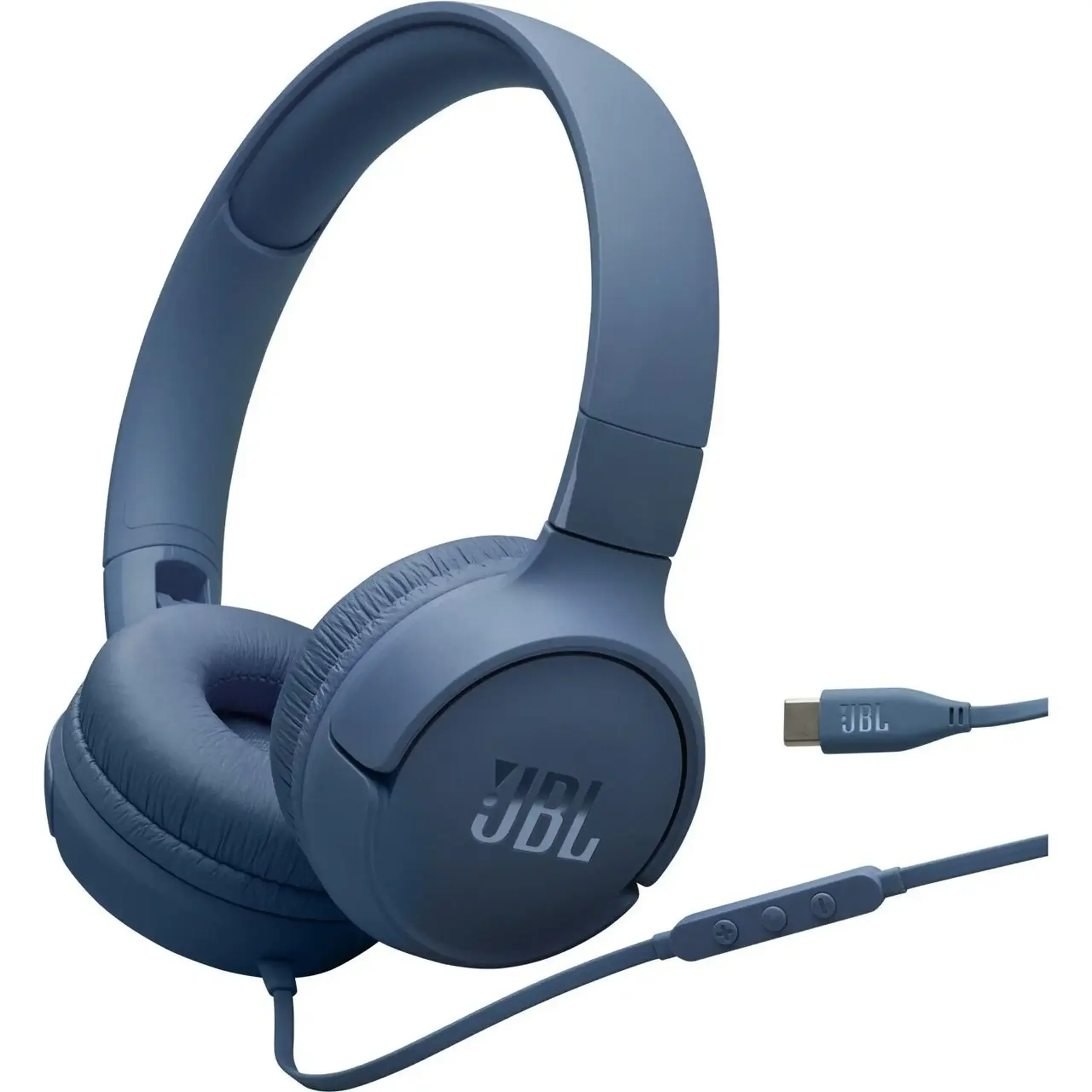 Căști cu fir JBL Tune 520C USB-C Blue