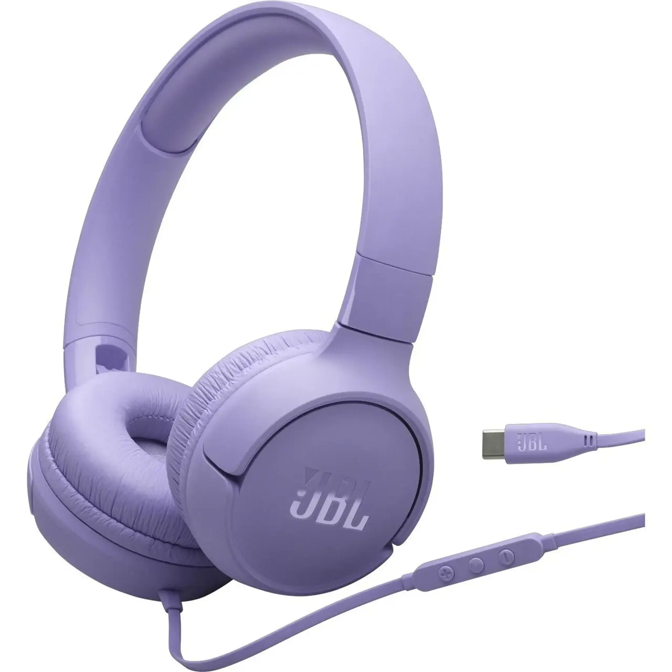 Căști cu fir JBL Tune 520C USB-C Purple