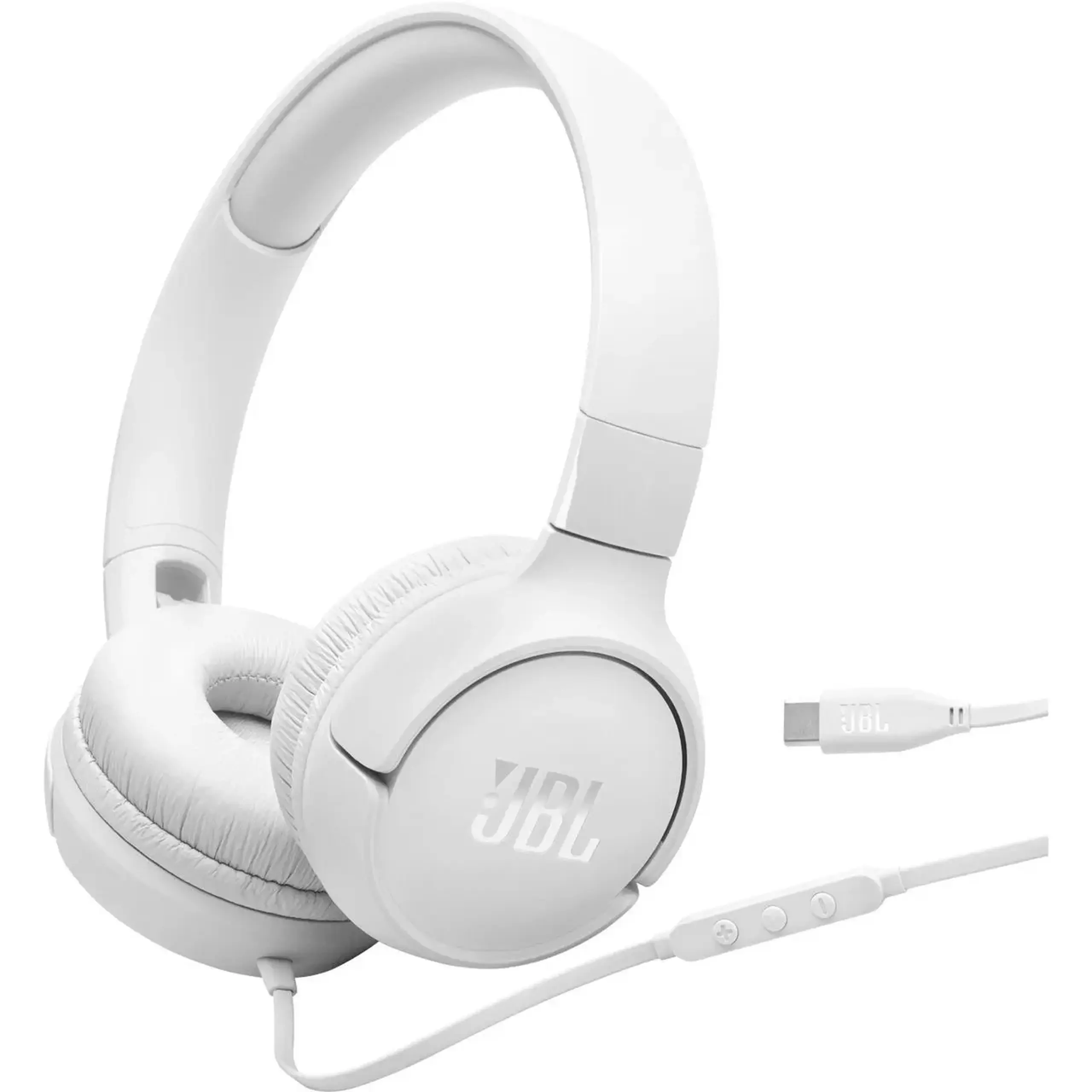 Căști cu fir JBL Tune 520C USB-C White
