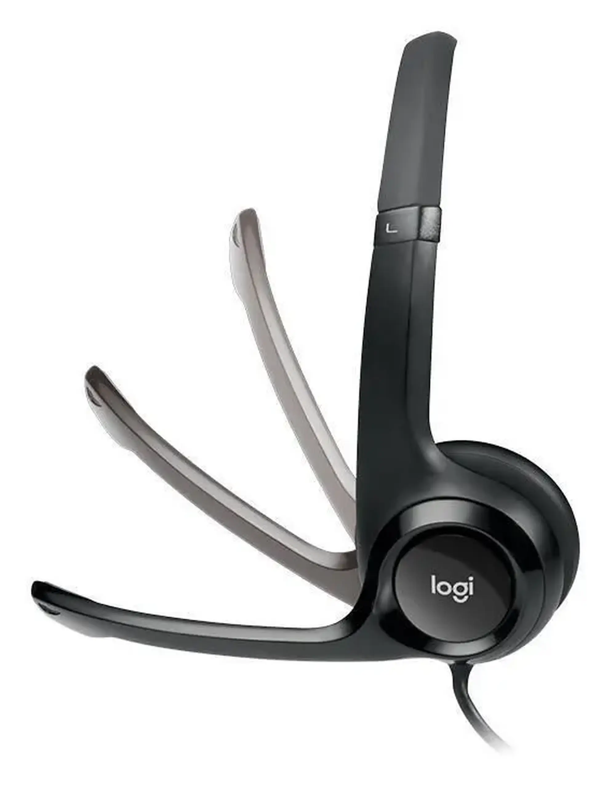 Căști cu fir Logitech H390 Black, USB-C