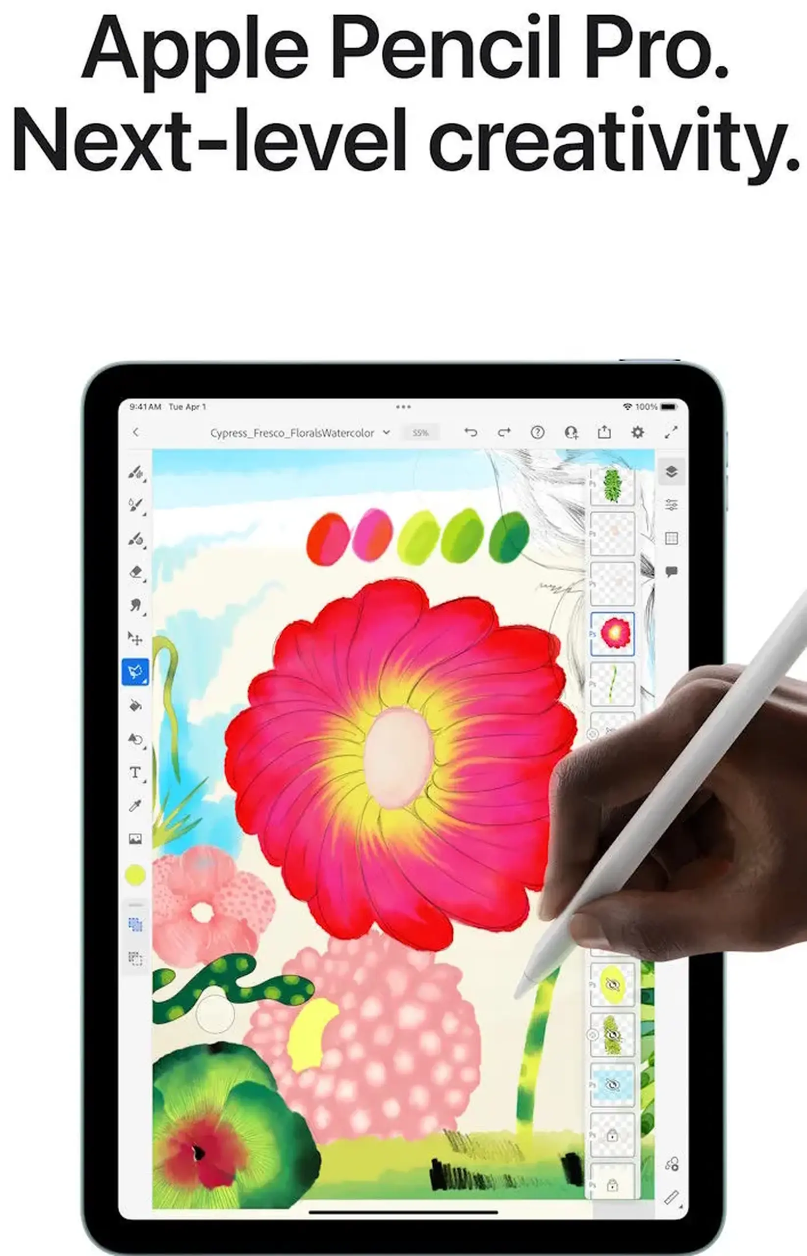 Tabletă PC Apple iPad Air 2025 13" Wi-Fi 128GB Space Grey MCNH4