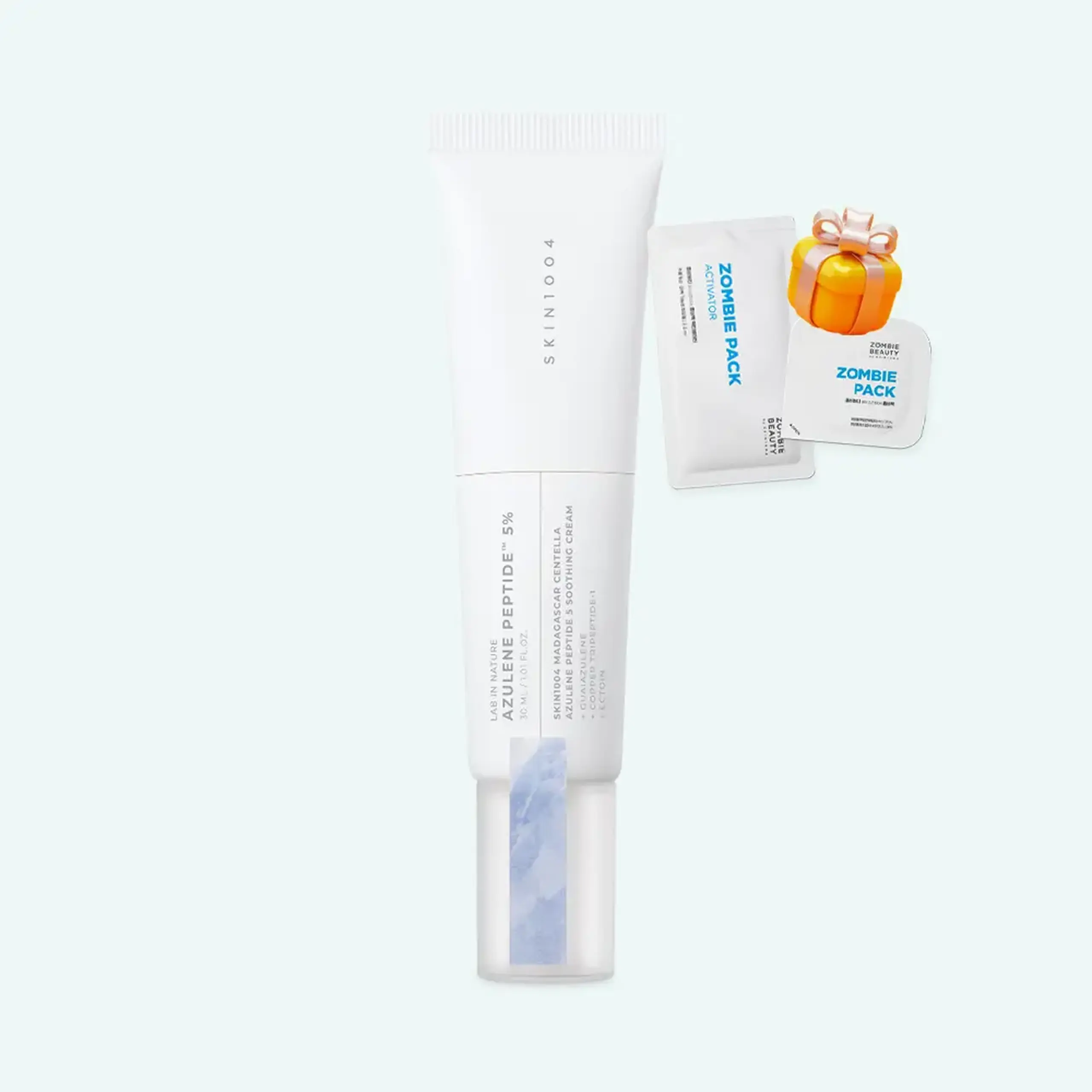 Cremă calmantă și hidratantă SKIN1004 Madagascar Centella Azulene Peptide 5 Soothing Cream 30 ml