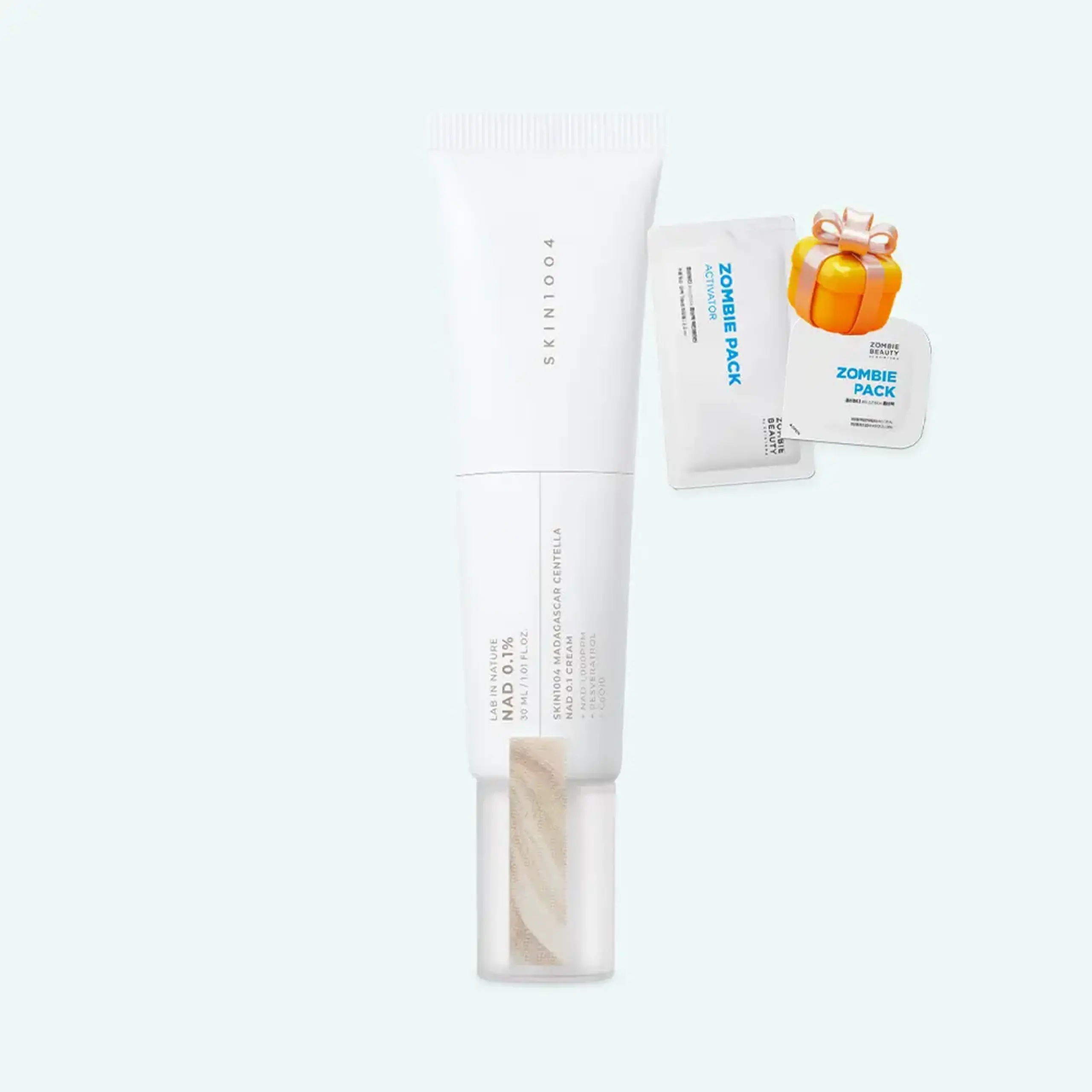 Cremă anti-age cu 0,1% NAD pentru fermitate și regenerare SKIN1004 Madagascar Centella NAD 0.1 Cream 30 ml