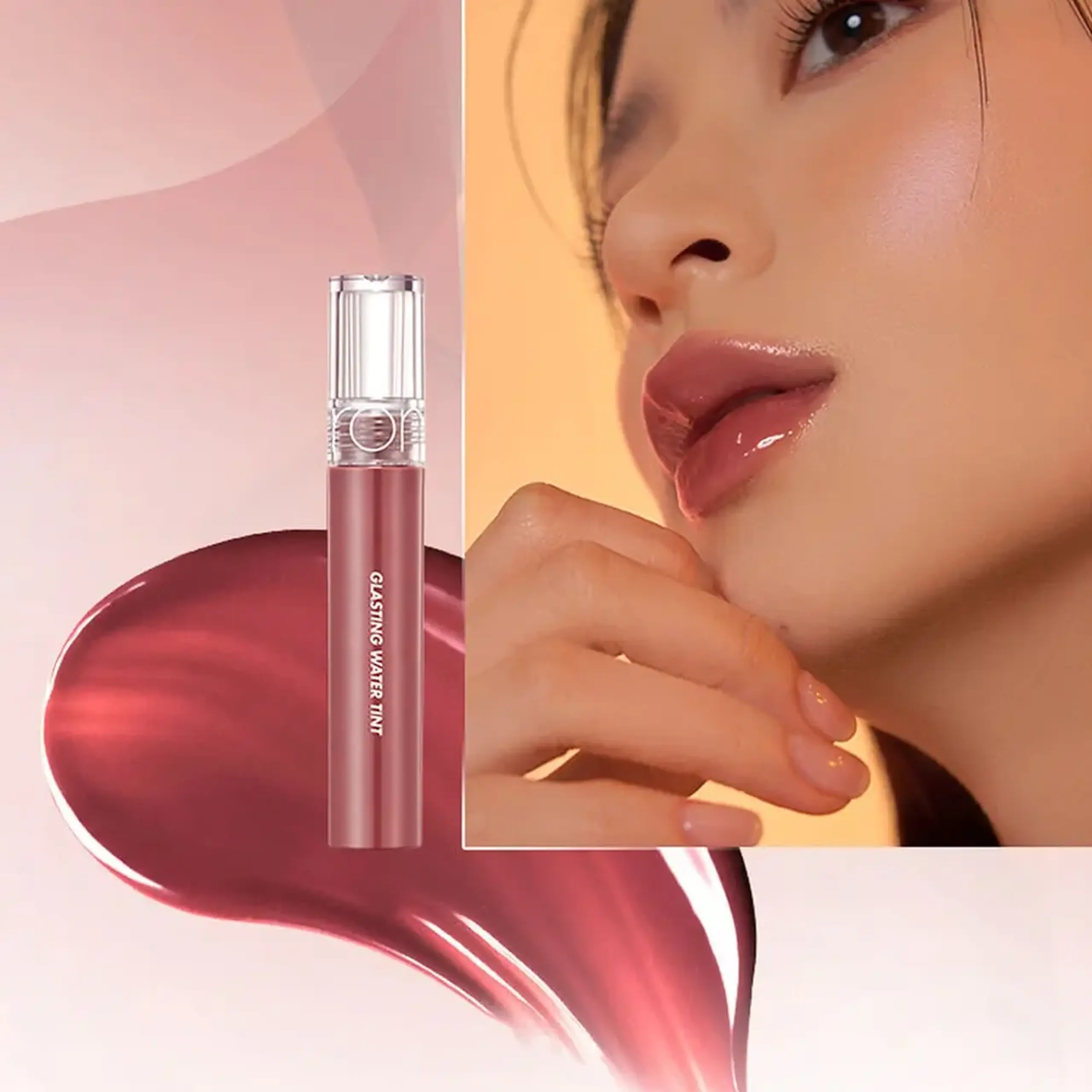 Tint de buze cu efect strălucitor Rom&amp;nd Glasting Water Tint 16 Figrise #7980