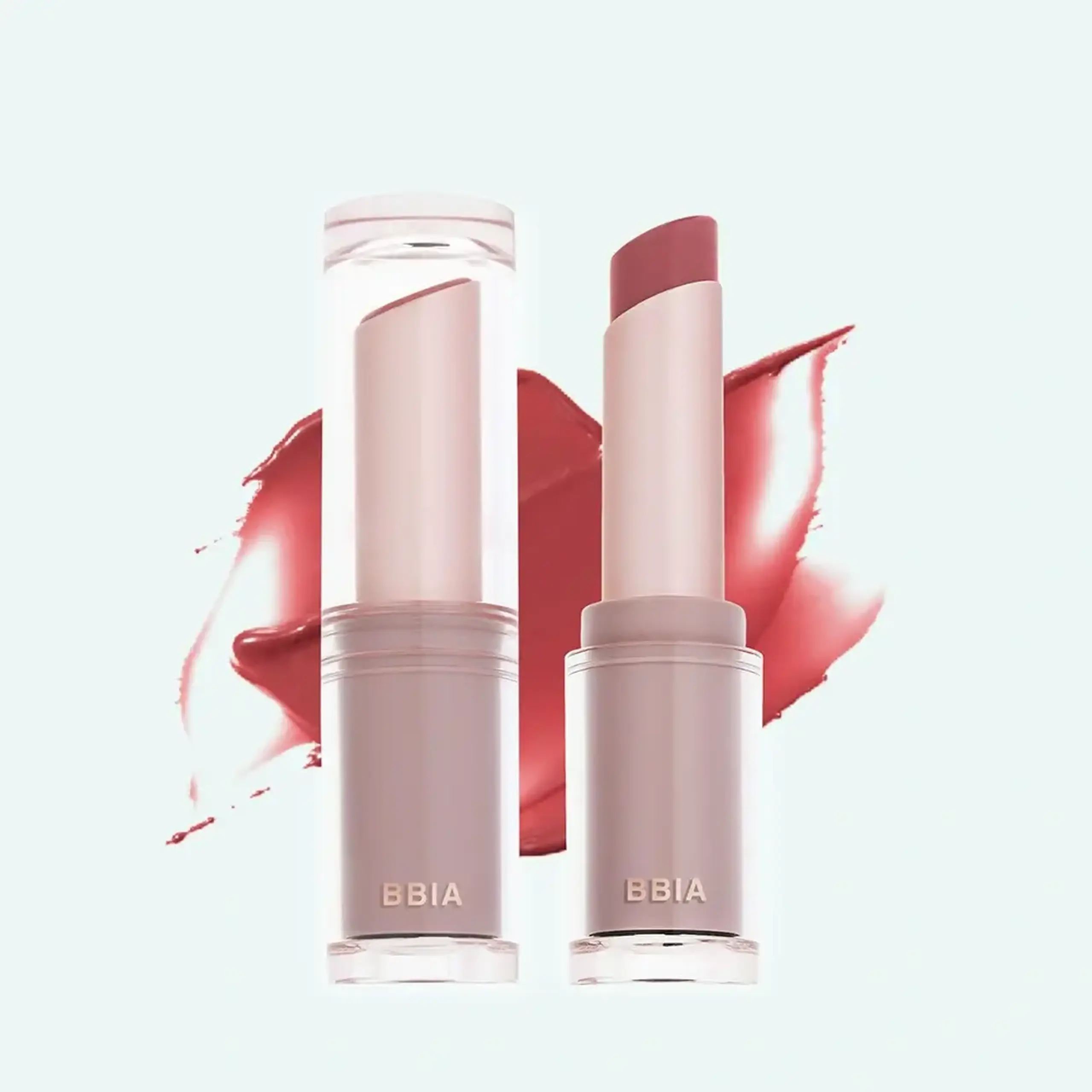 Ruj hidratant cu textură glossy BBIA Ready To Wear Water Lipstick 02 Wet Rose #3258