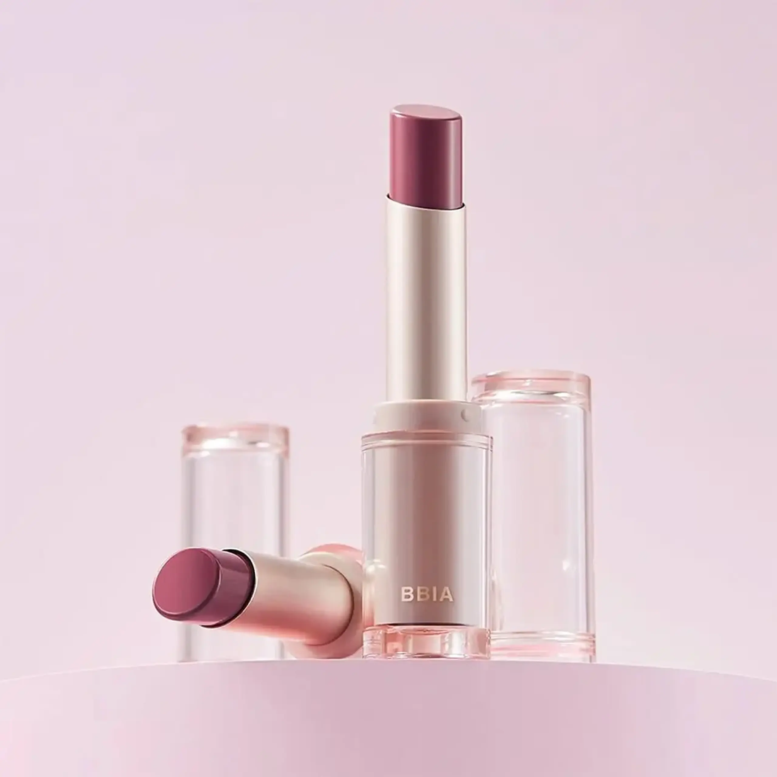 Ruj hidratant cu textură glossy BBIA Ready To Wear Water Lipstick 02 Wet Rose #3258
