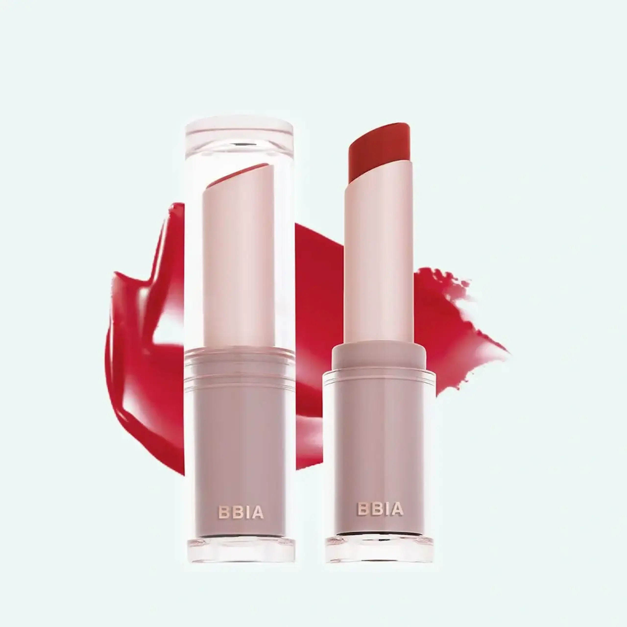 Ruj hidratant cu textură glossy BBIA Ready To Wear Water Lipstick 03 Wet Camellia #3265
