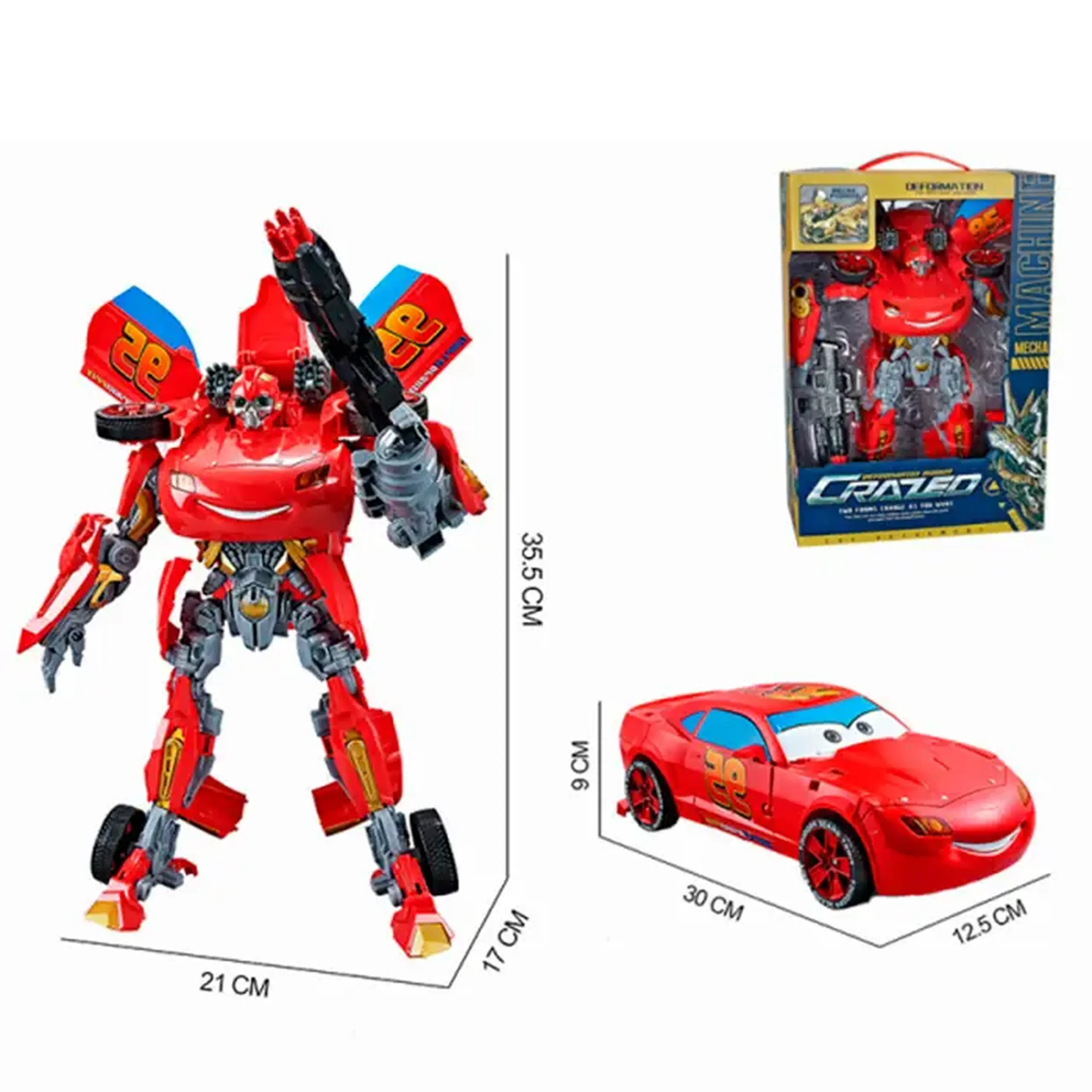 Robot 2in1 Cars W8826B