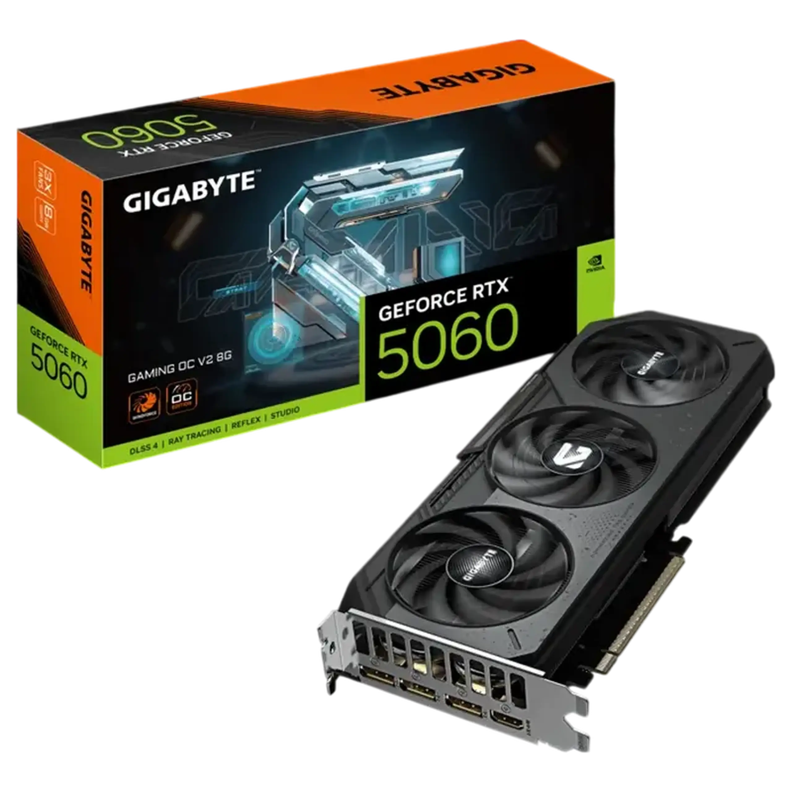 Placă Video Gigabyte GV-N5060GAMING OCV2-8GD, 8GB GDDR7 128bit (GV-N5060GAMING OCV2-8GD)