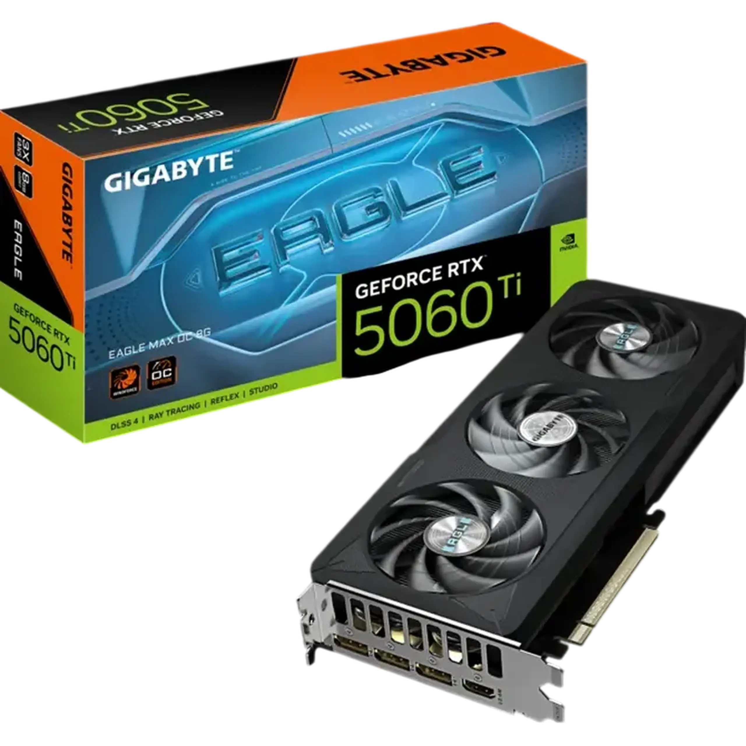 Placă Video Gigabyte GV-N506TEAGLEMAX OC-8GD, 8GB GDDR7 128bit (GV-N506TEAGLEMAX OC-8GD)