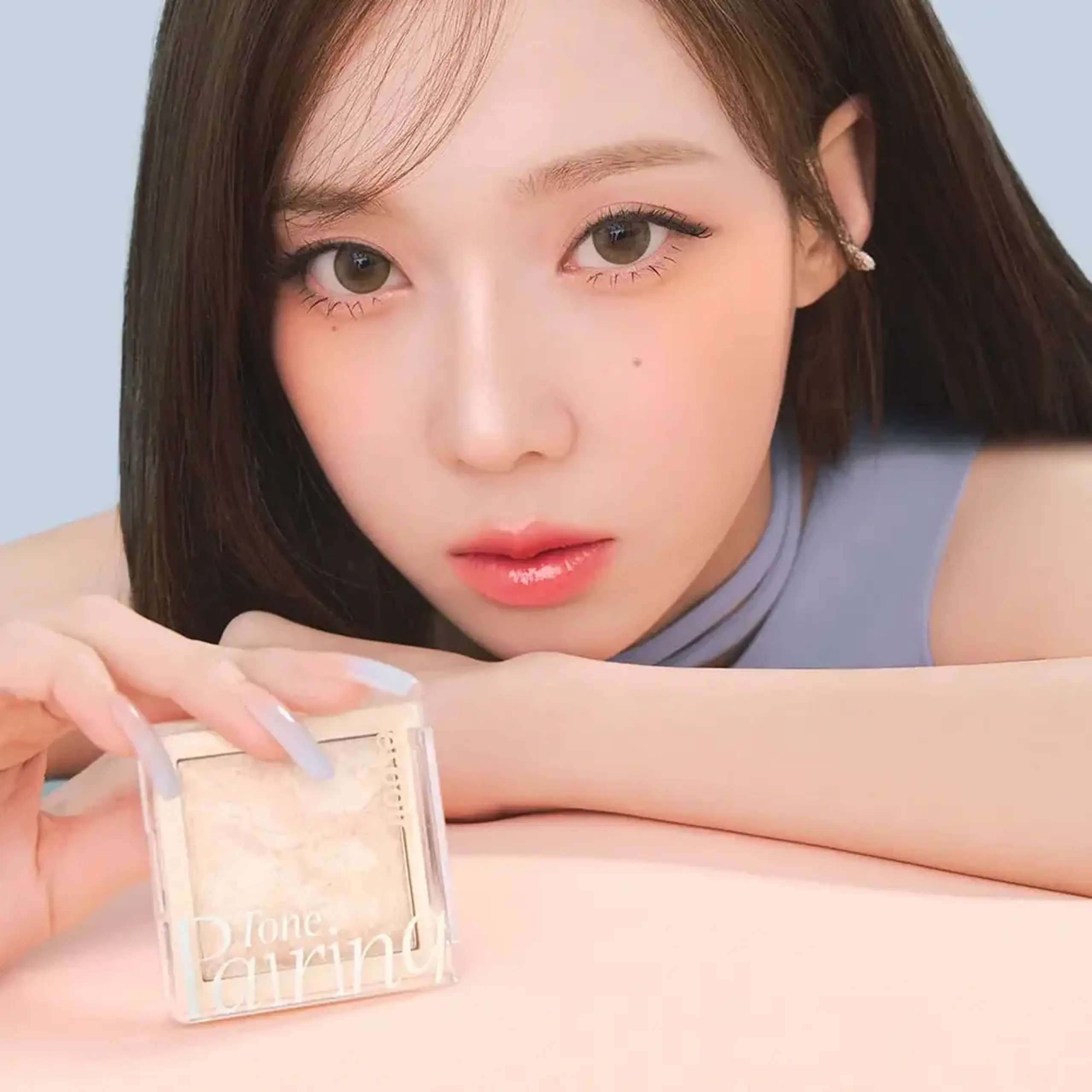 Iluminator-pudră Espoir Tone Pairing Highlighter # 1 Seashell