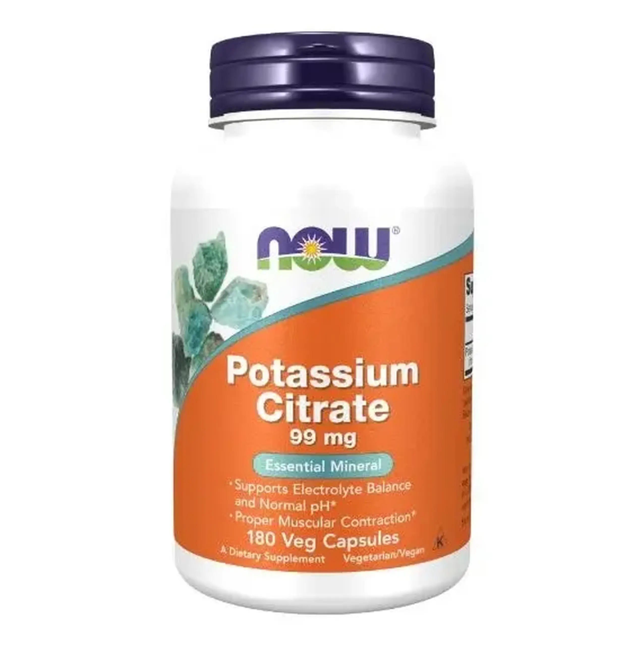 Now Foods, Potassium Citrate, 180 capsule