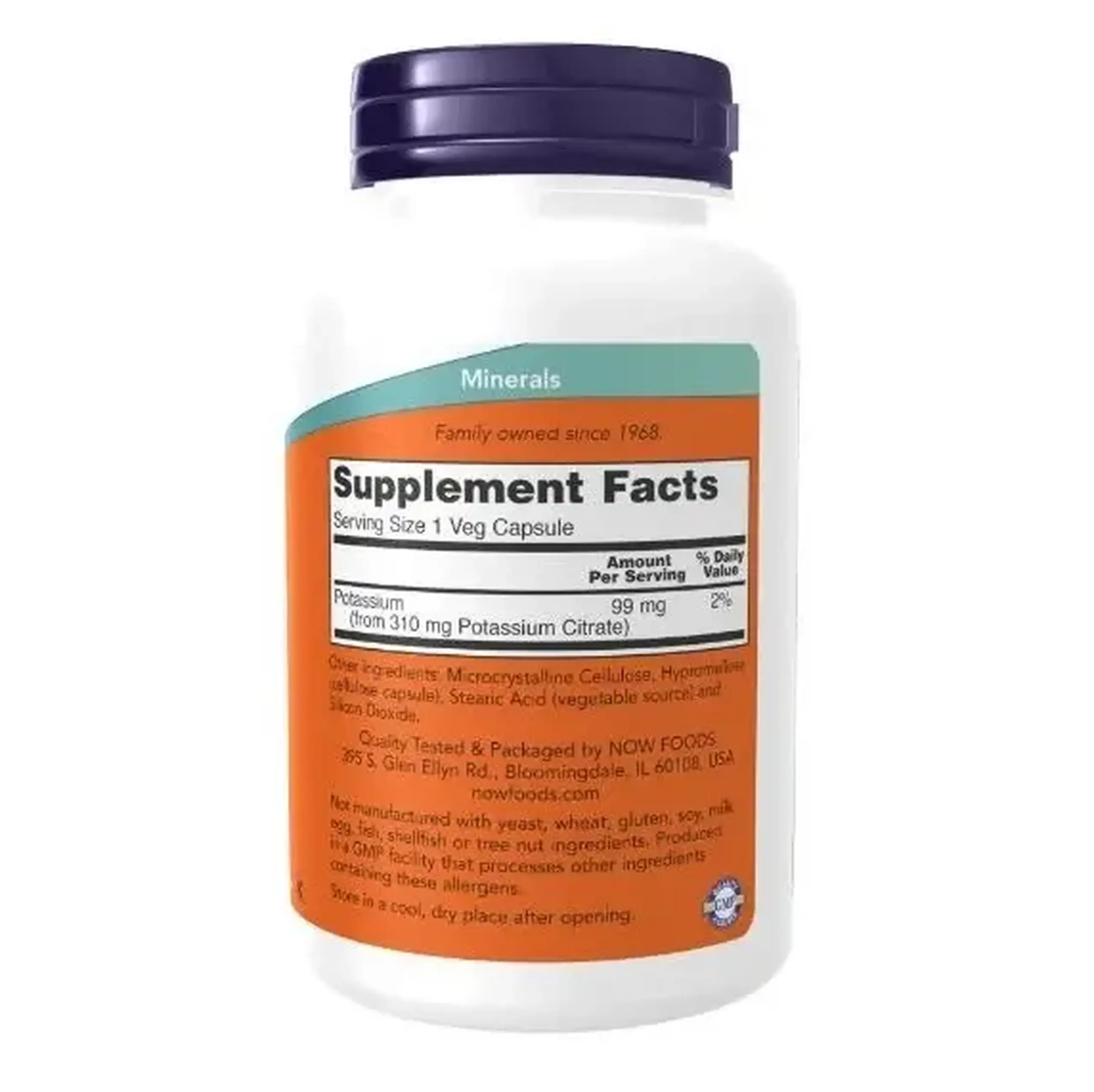 Now Foods, Potassium Citrate, 180 capsule