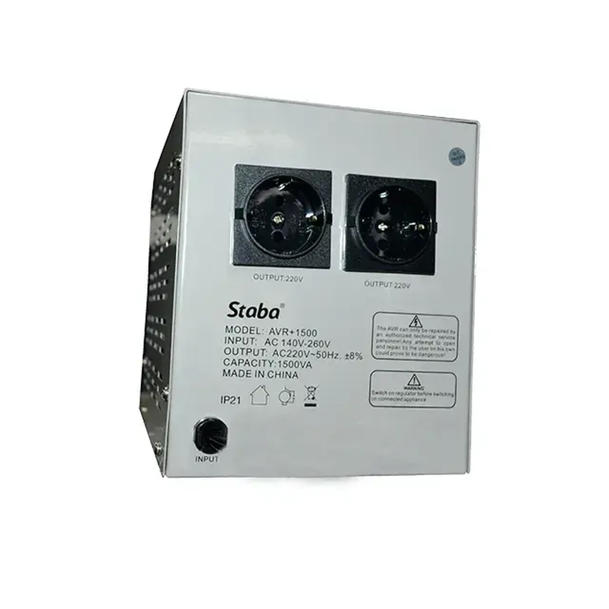 Stabilizator STABA AVR+1500 900 W 140 - 260 V